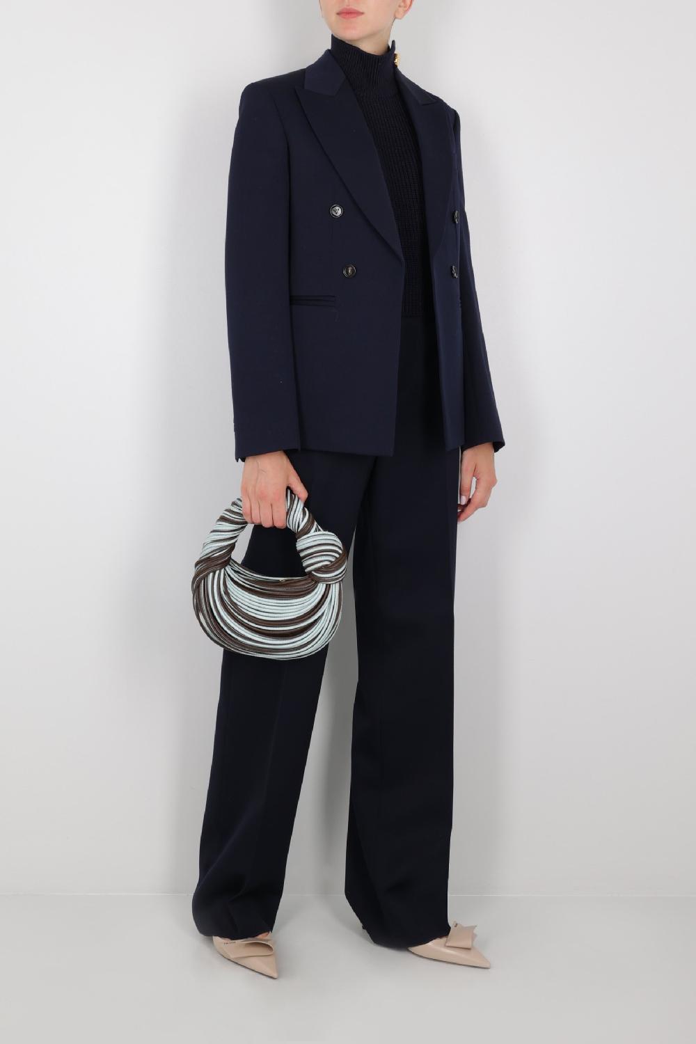 BOTTEGA VENETA Giacca Doppiopetto In Grain De Poudre