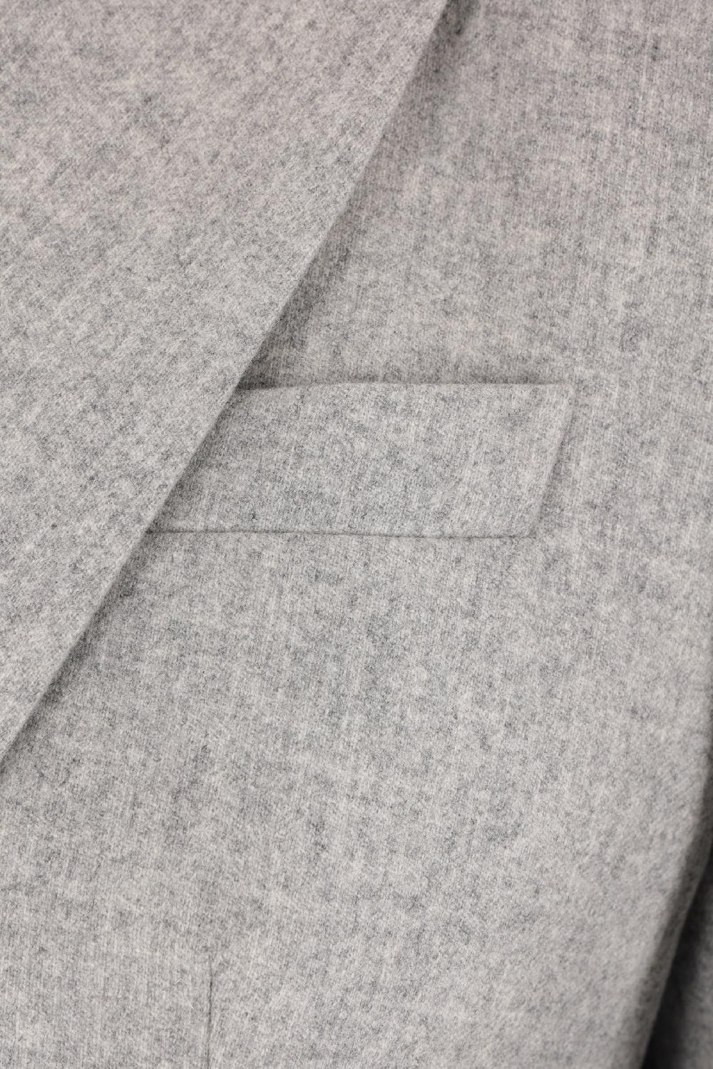 BRUNELLO CUCINELLI Giacca Doppiopetto In Lana Con Monile