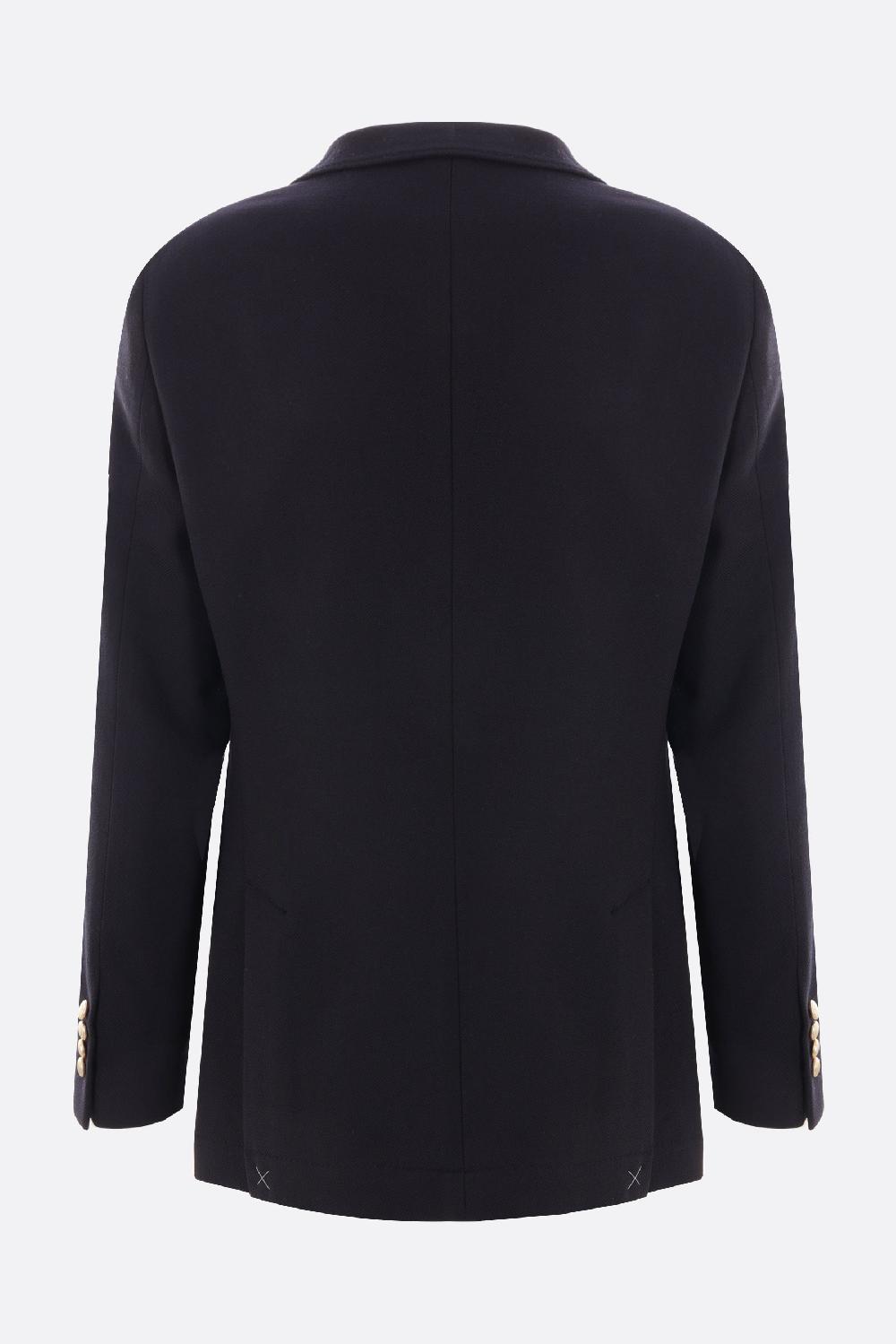 BRUNELLO CUCINELLI Giacca Doppiopetto In Lana Stretch