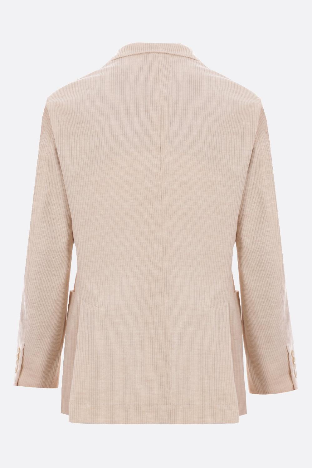 BRUNELLO CUCINELLI Giacca Doppiopetto In Velluto A Coste