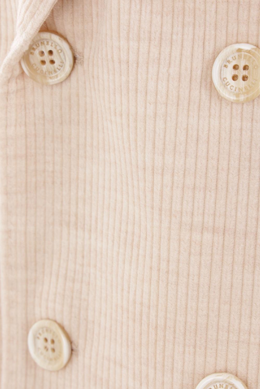 BRUNELLO CUCINELLI Giacca Doppiopetto In Velluto A Coste