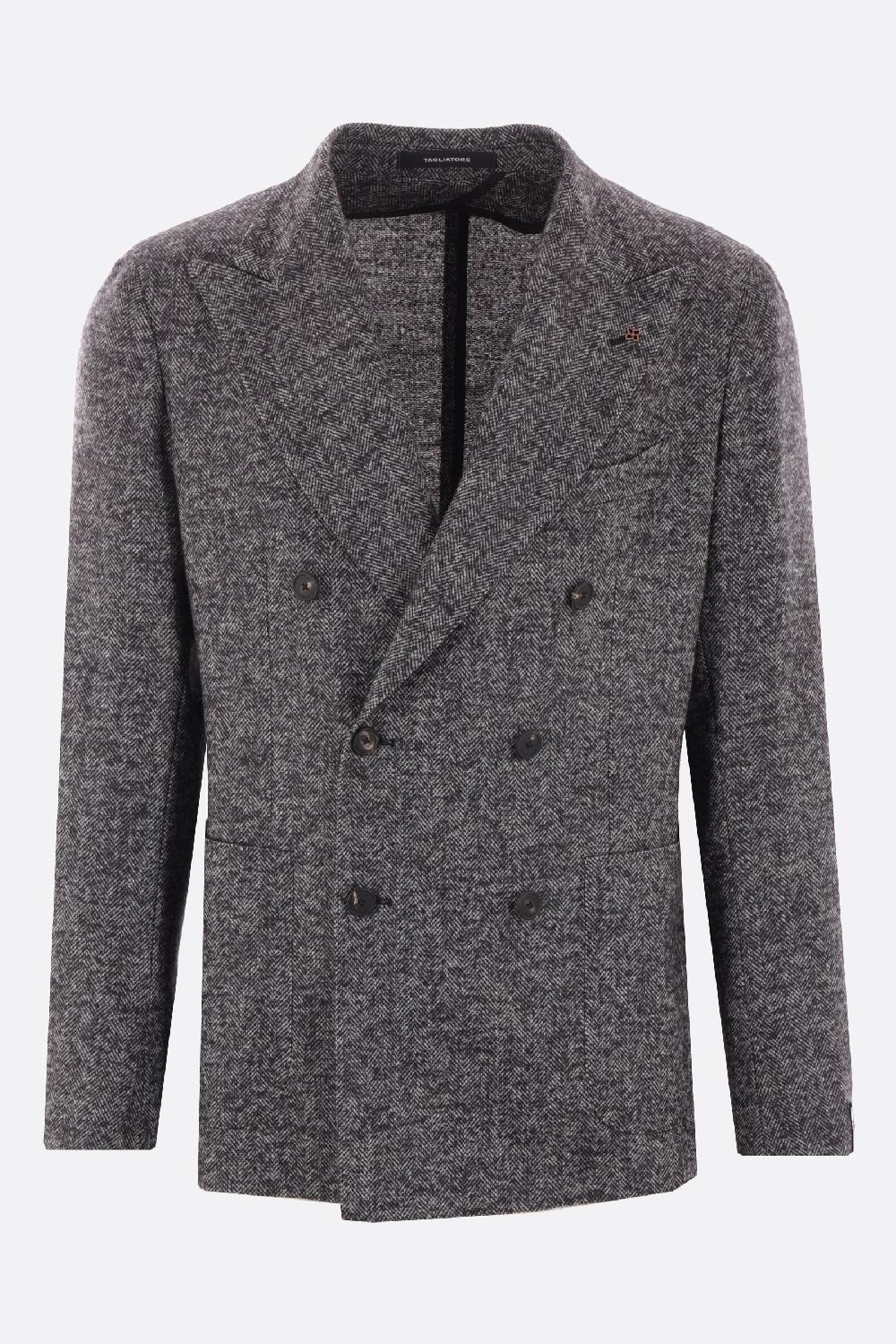 TAGLIATORE giacca doppiopetto Montecarlo in misto lana
