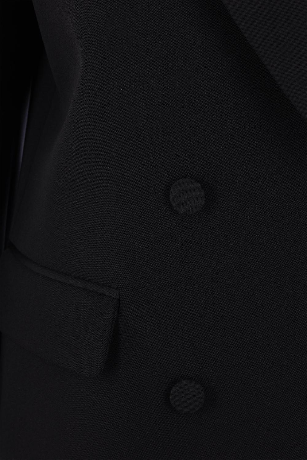 VALENTINO GARAVANI Giacca Doppiopetto Oversize In Grisaglia