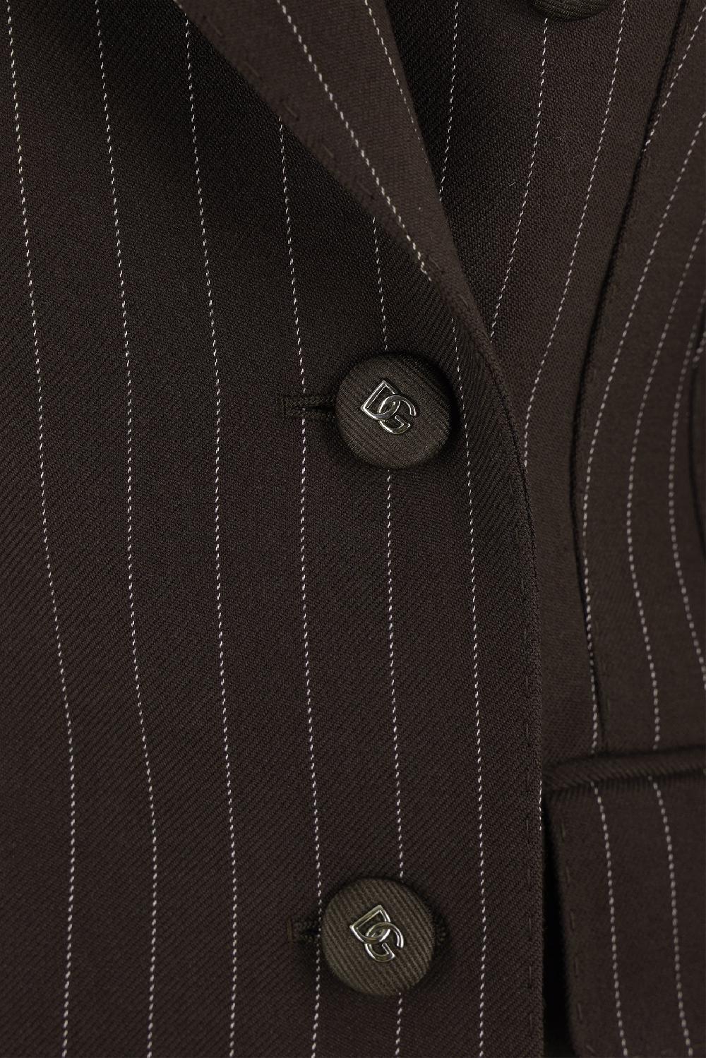 DOLCE & GABBANA Giacca Doppiopetto Turlington In Lana