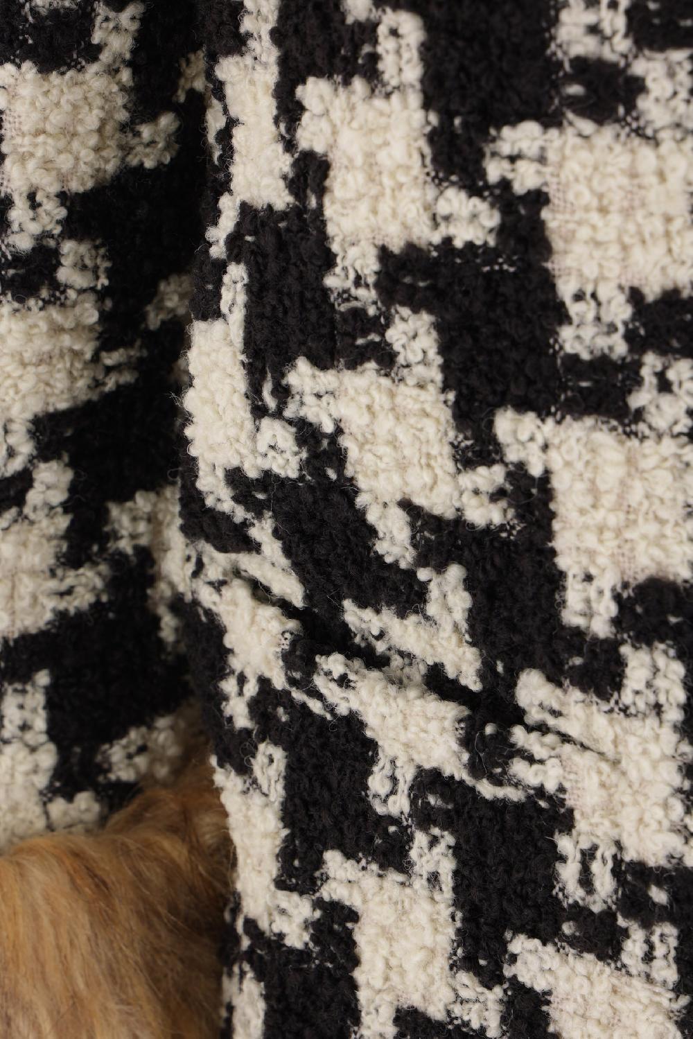 VALENTINO GARAVANI Giacca In Macro Pied De Poule Tweed