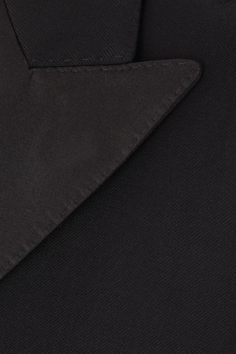 DOLCE & GABBANA Giacca Lunga Tuxedo Dolce In Lana Stretch