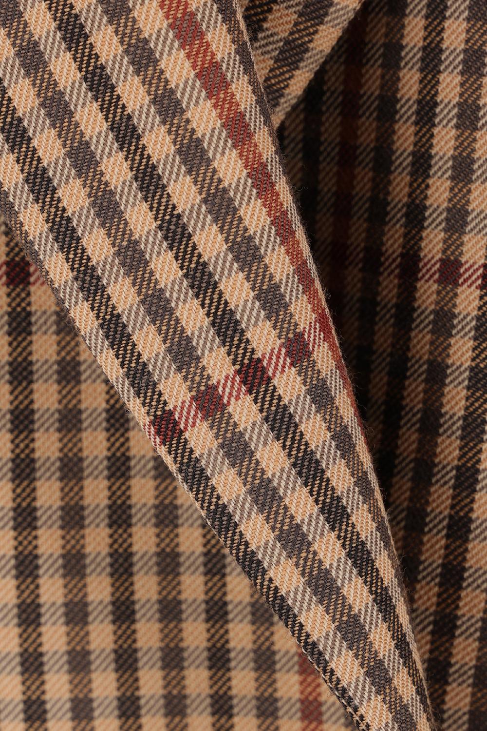 DRIES VAN NOTEN Giacca Oversize Blink In Lana Check