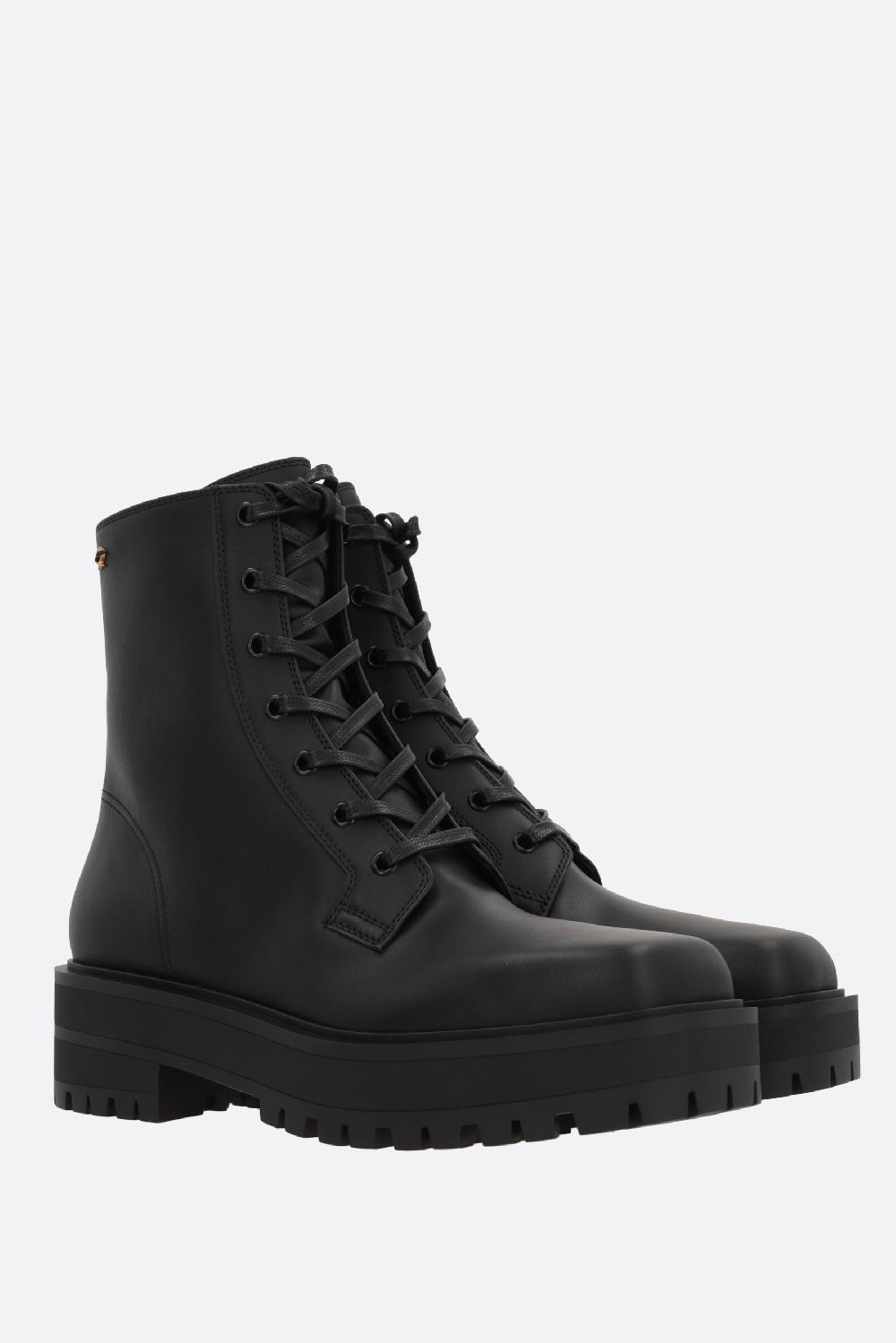 GIANVITO ROSSI Anfibio Turner In Pelle Liscia