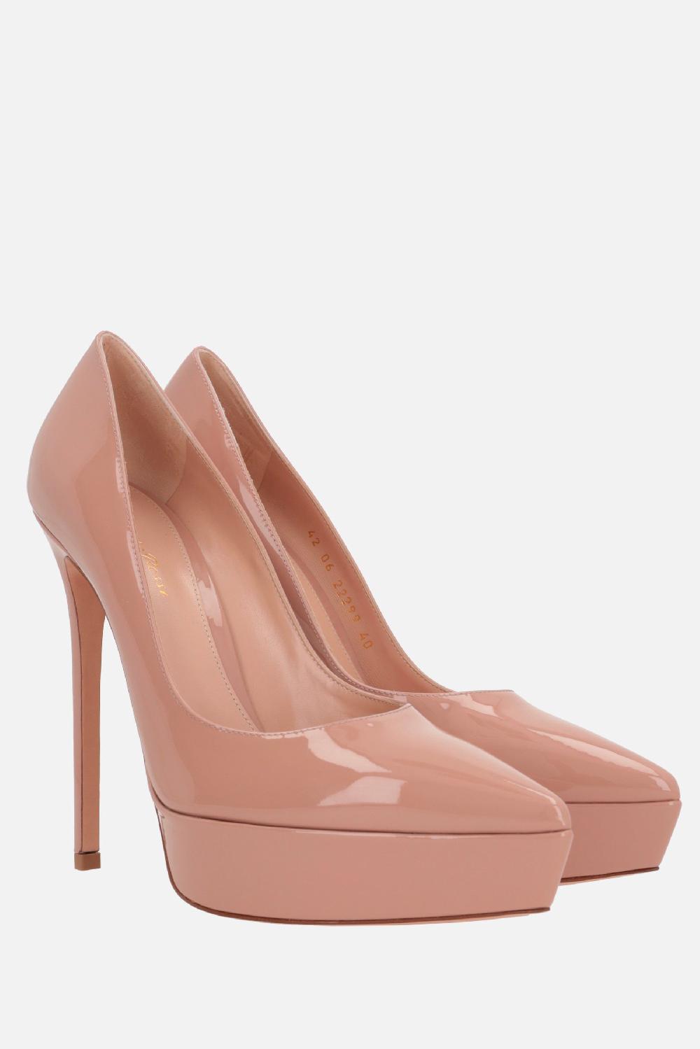 GIANVITO ROSSI Décolleté Platform In Vernice