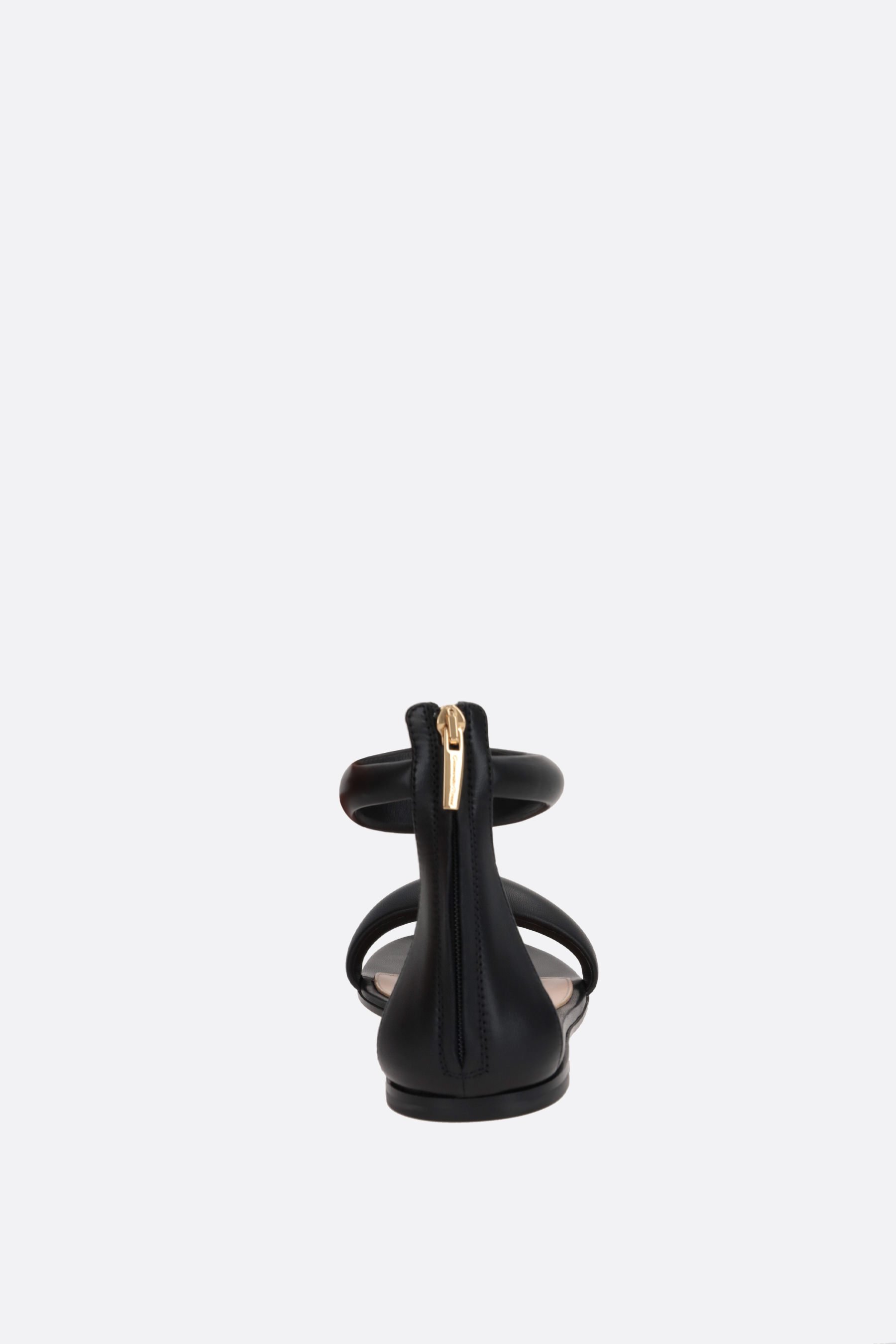 GIANVITO ROSSI Sandalo Flat Bijoux In Nappa