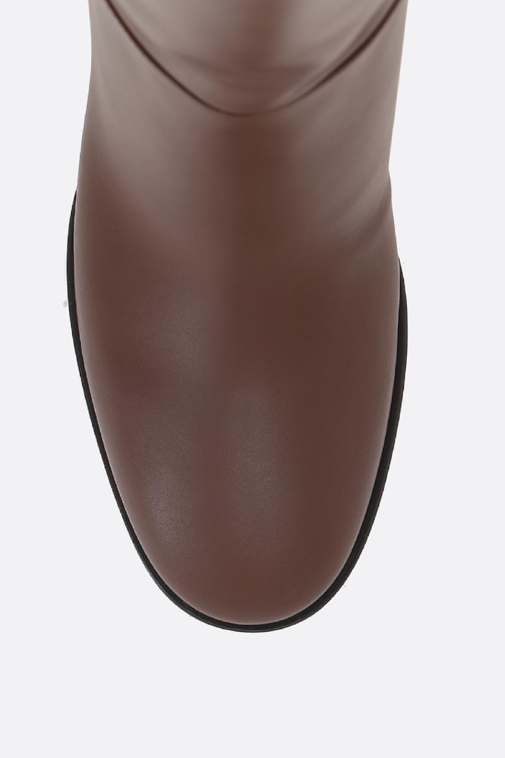 GIANVITO ROSSI Stivale Santiago In Pelle Liscia