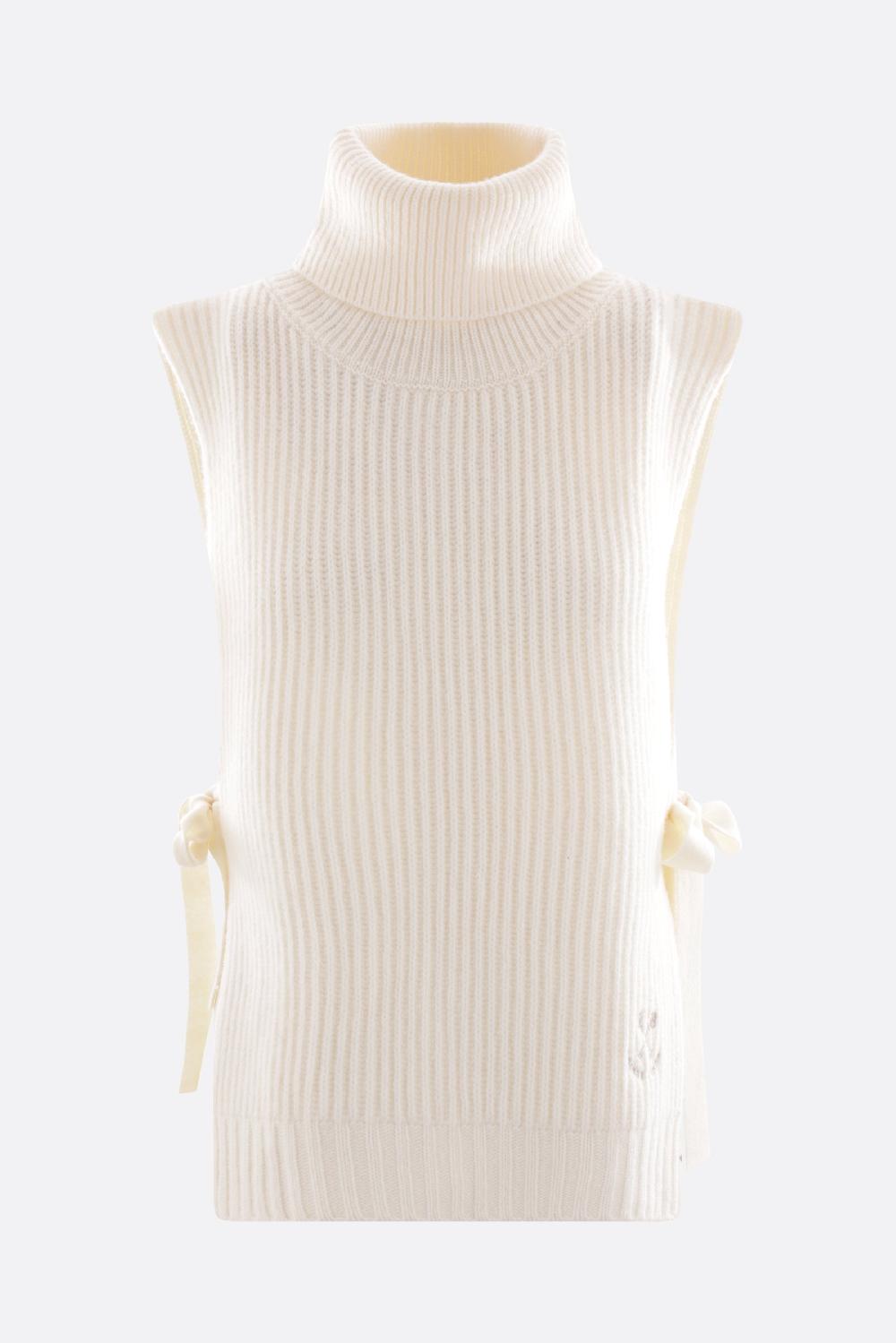 GOLDEN GOOSE DELUXE BRAND gilet Michelangelo in maglia di lana