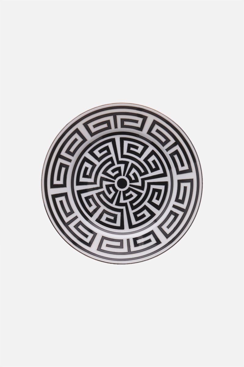 GINORI 1735 piatto dessert Labirinto in porcellana