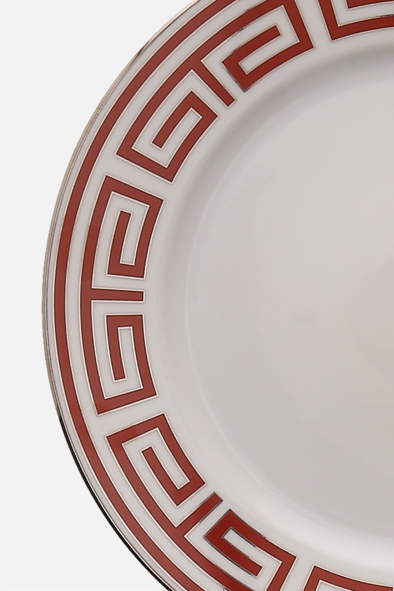 GINORI 1735 Piatto Piano Labirinto In Porcellana