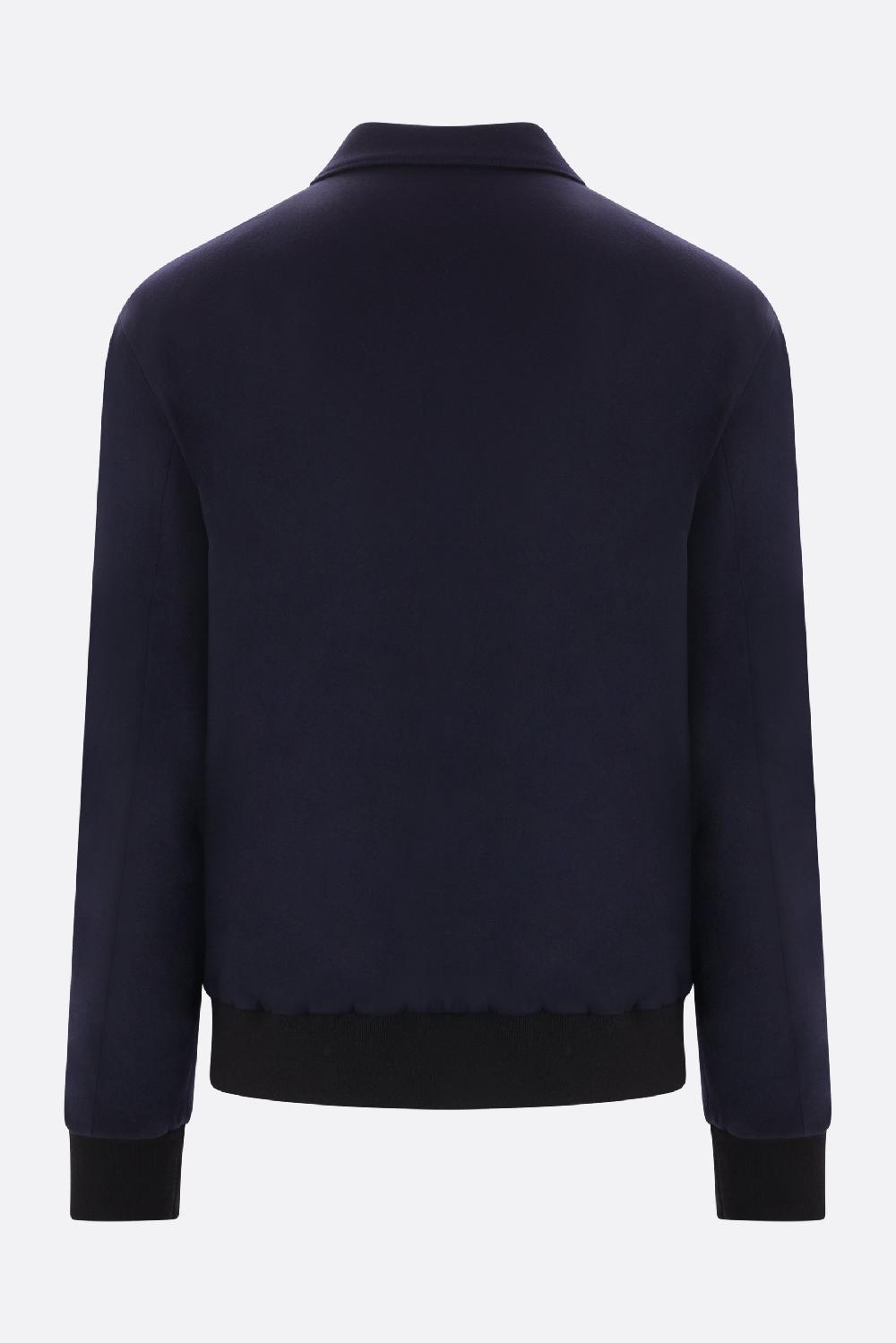 GIORGIO ARMANI Bomber Imbottito In Lana