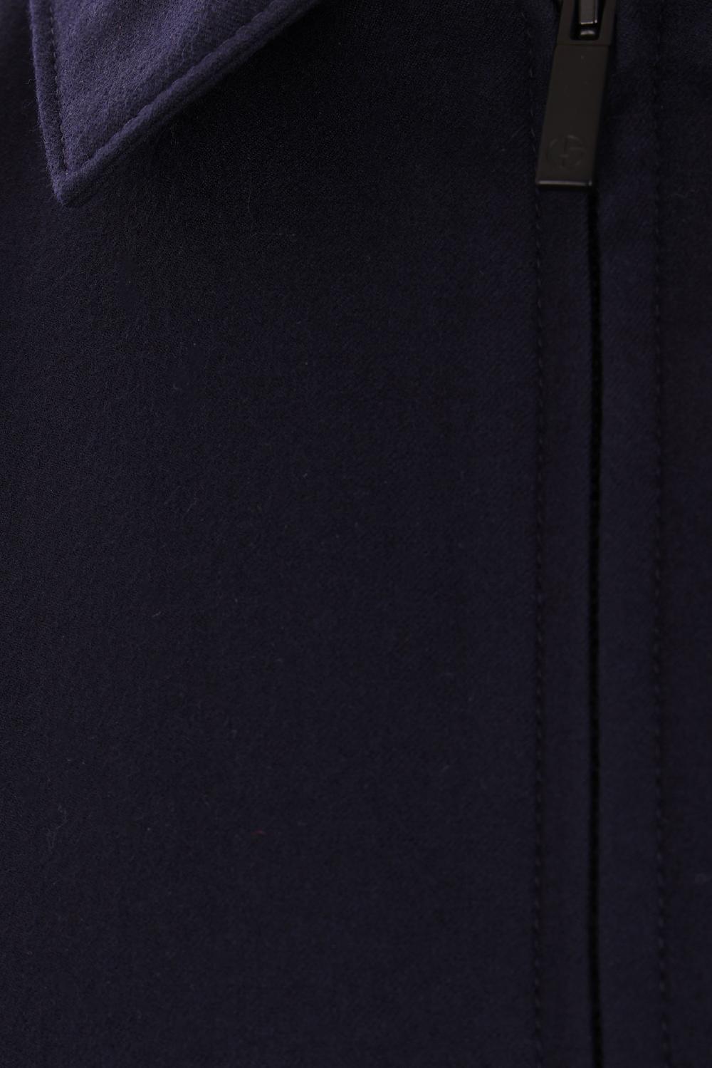 GIORGIO ARMANI Bomber Imbottito In Lana