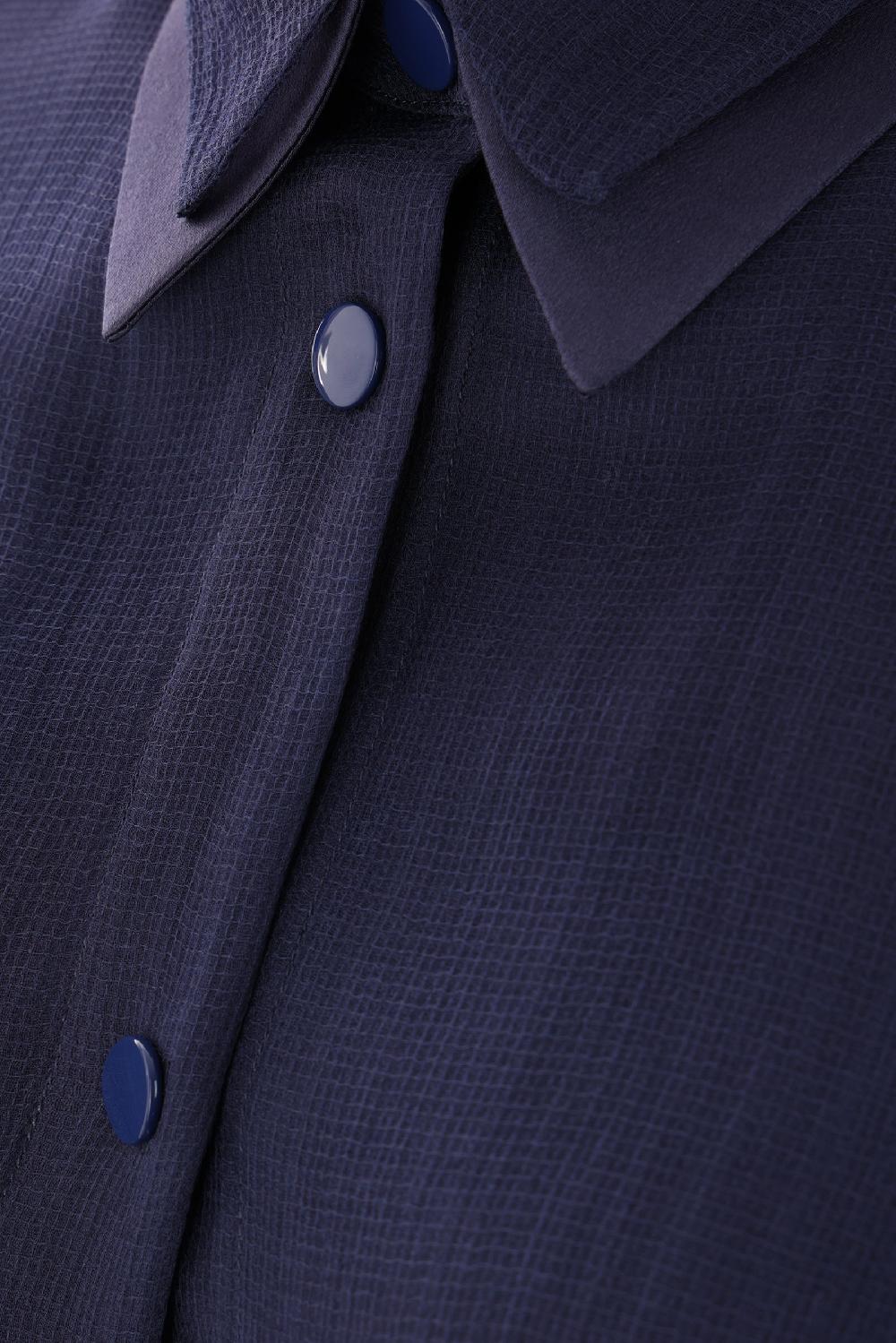 GIORGIO ARMANI Camicia In Organza Con Plastron