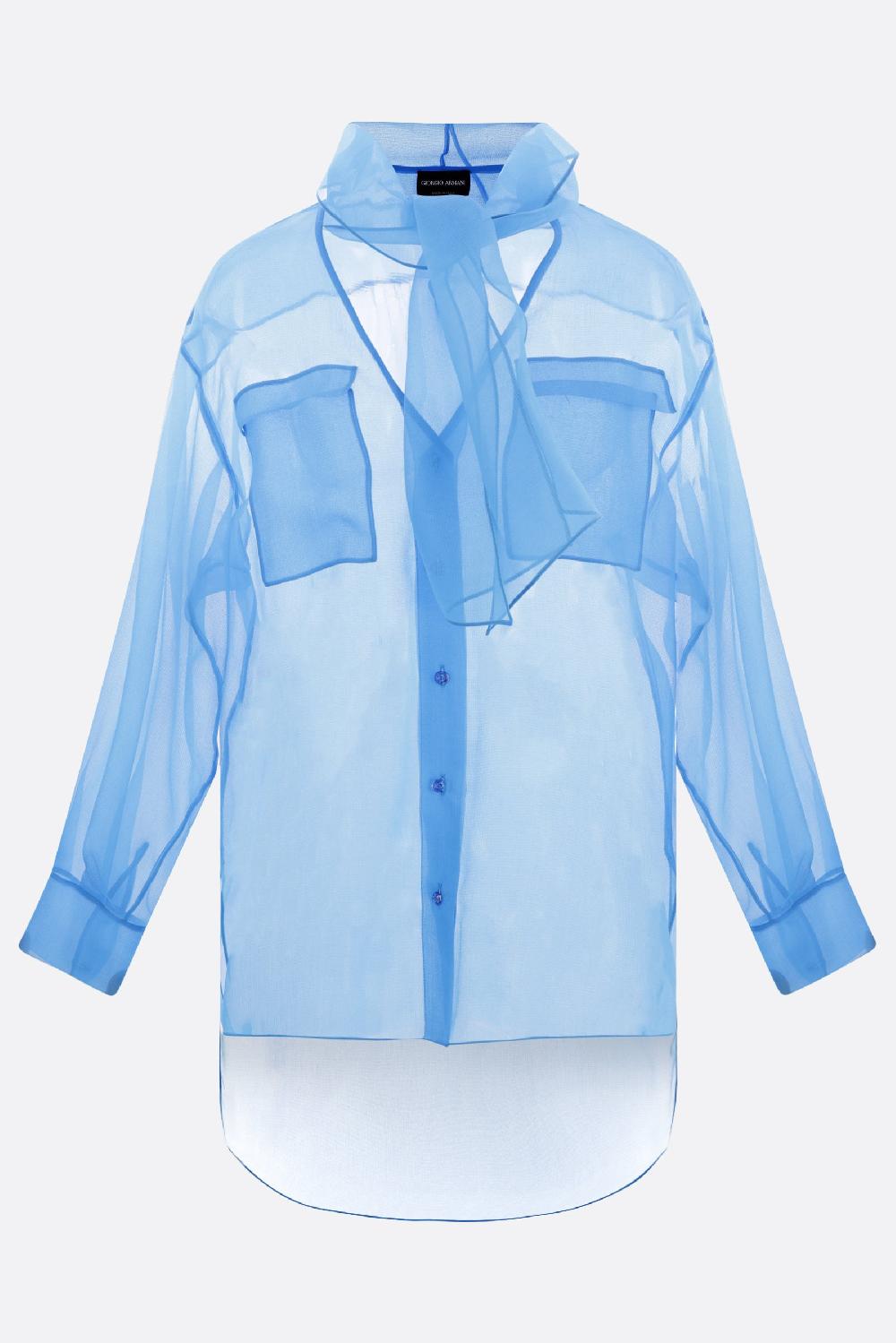 GIORGIO ARMANI Camicia In Organza
