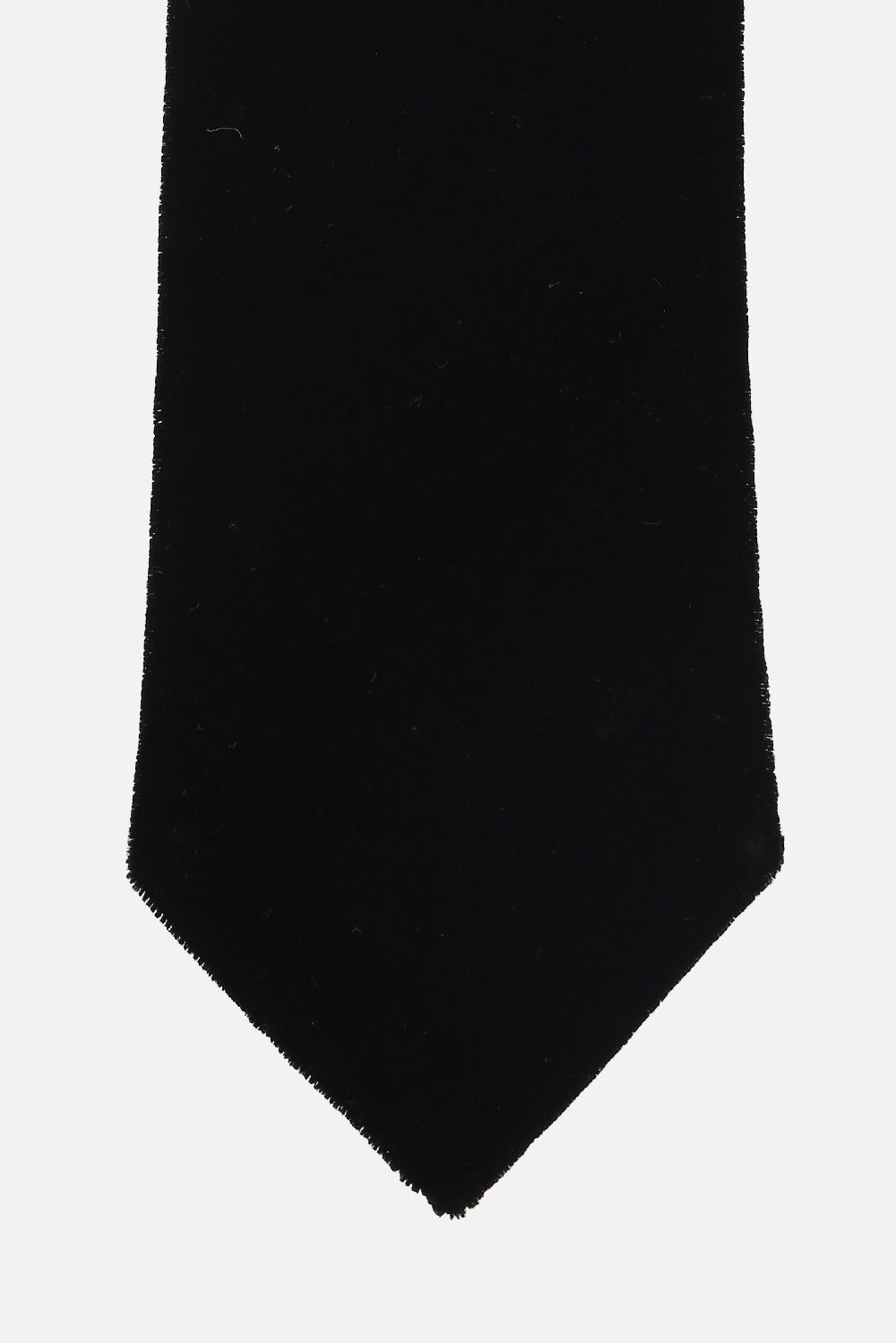 GIORGIO ARMANI Cravatta In Velluto