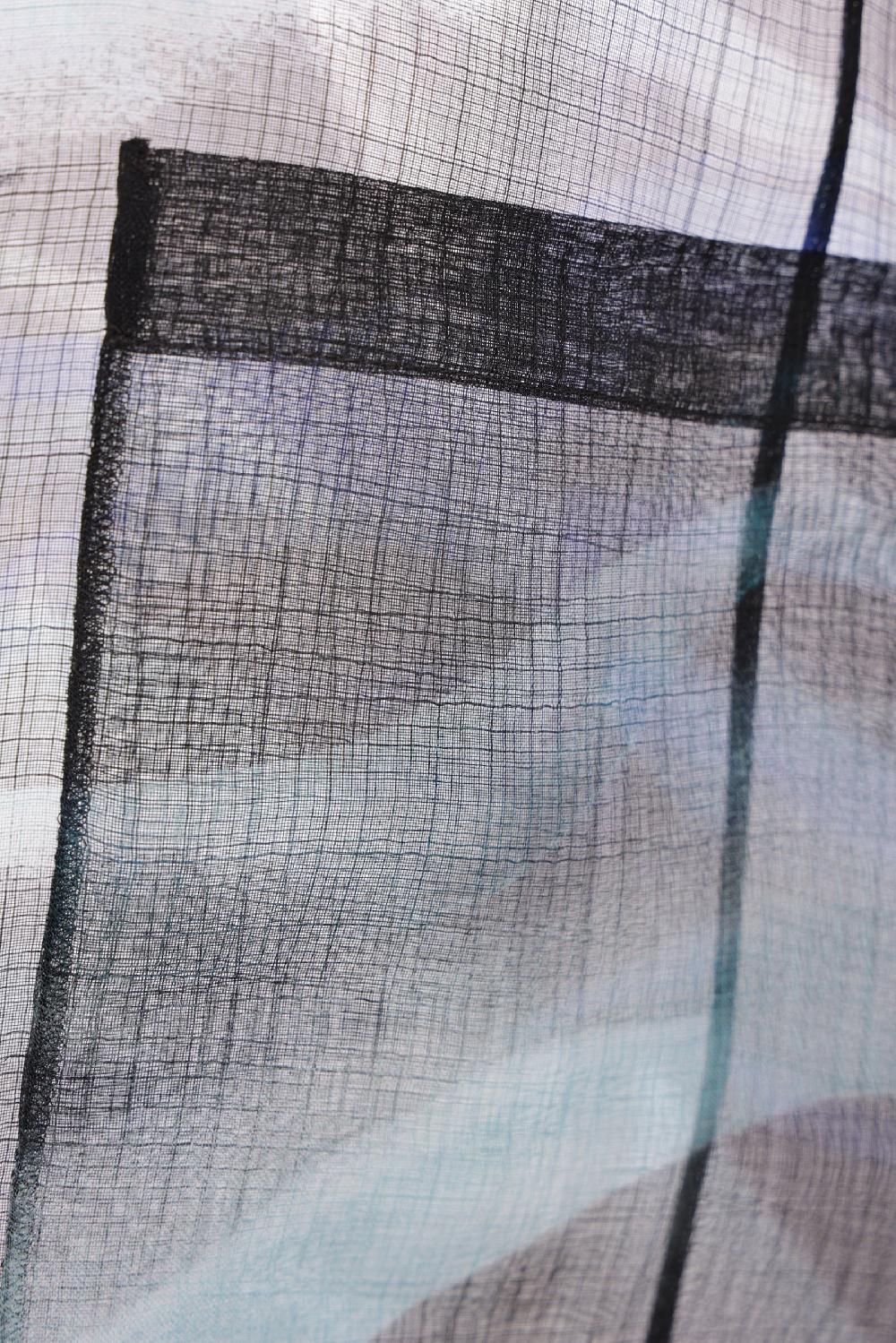 GIORGIO ARMANI Giacca Monopetto In Organza Di Seta