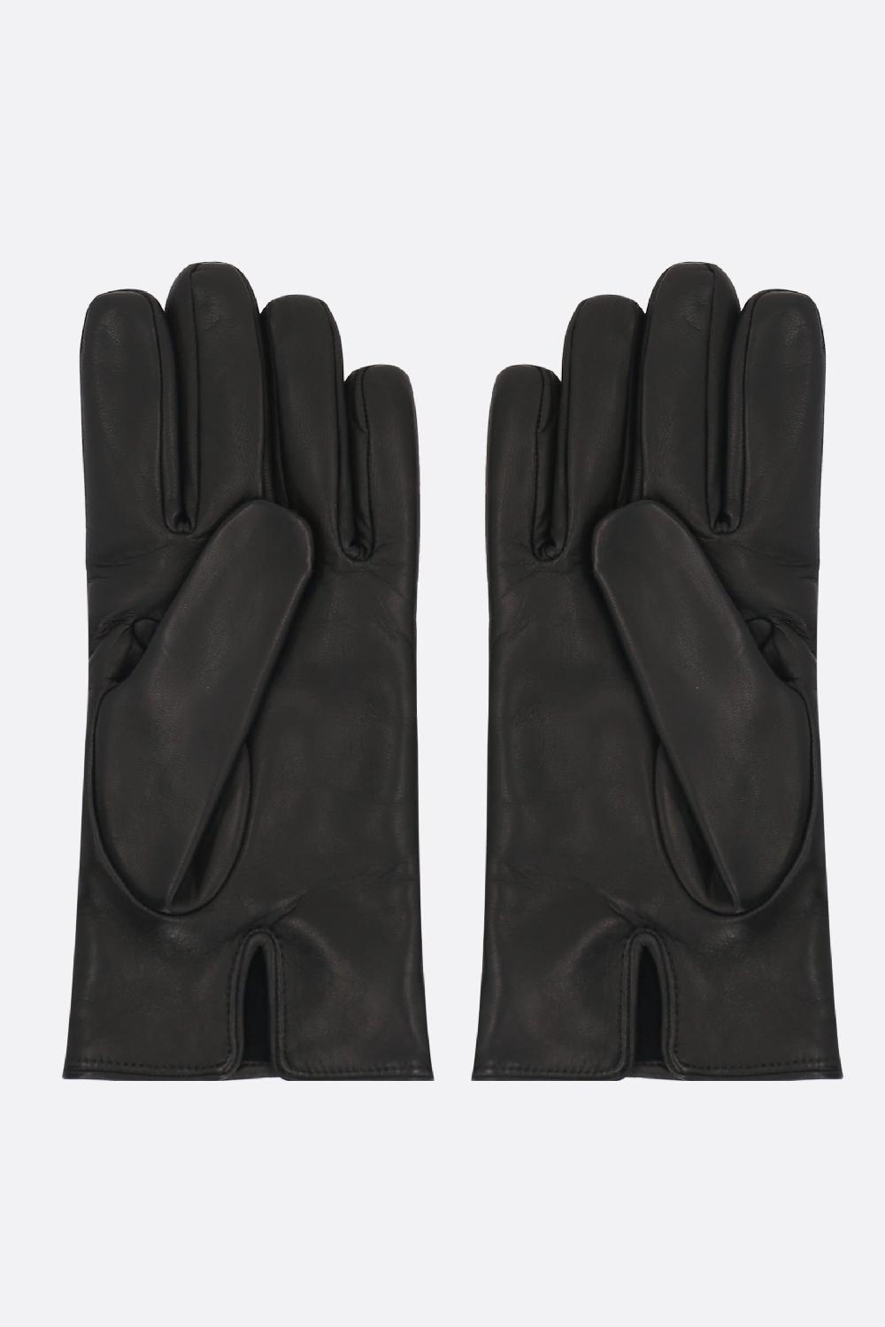 GIORGIO ARMANI Guanti In Nappa Con Logo