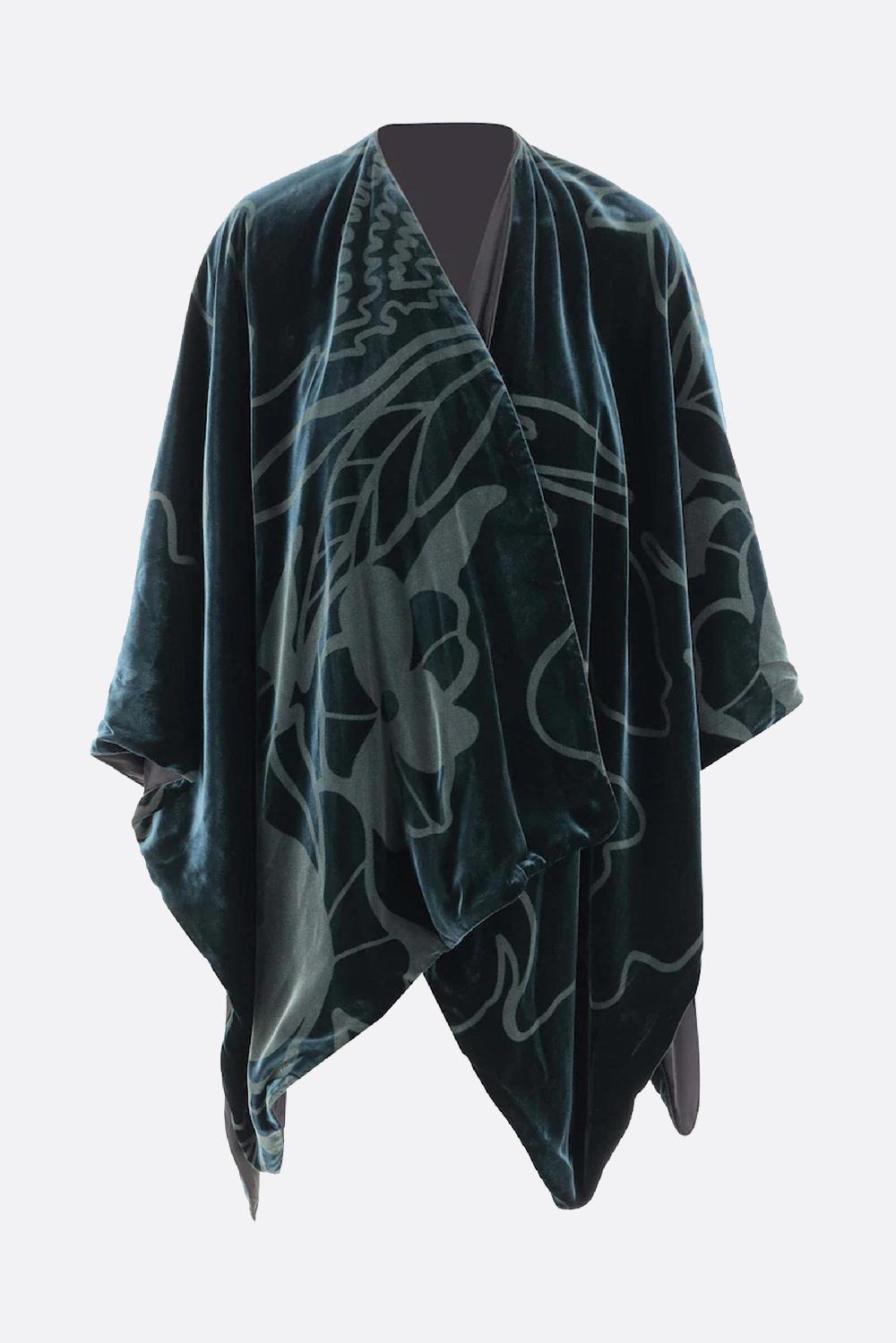 GIORGIO ARMANI Mantella In Velluto Devoré