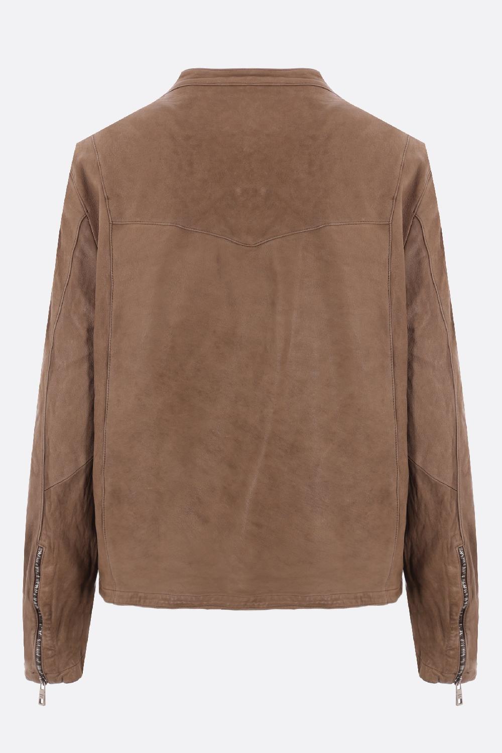 GIORGIO BRATO Giacca Biker In Pelle