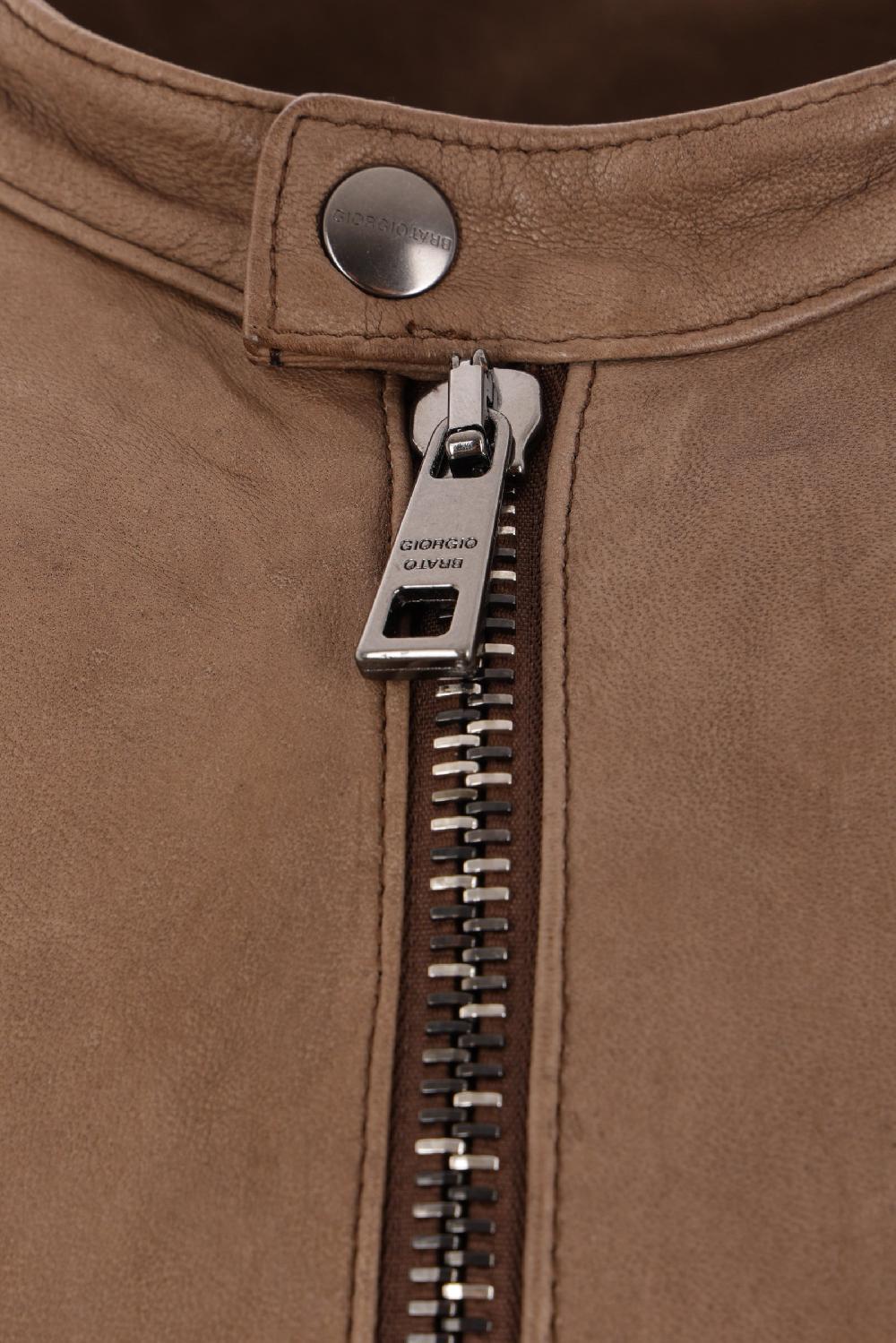 GIORGIO BRATO Giacca Biker In Pelle