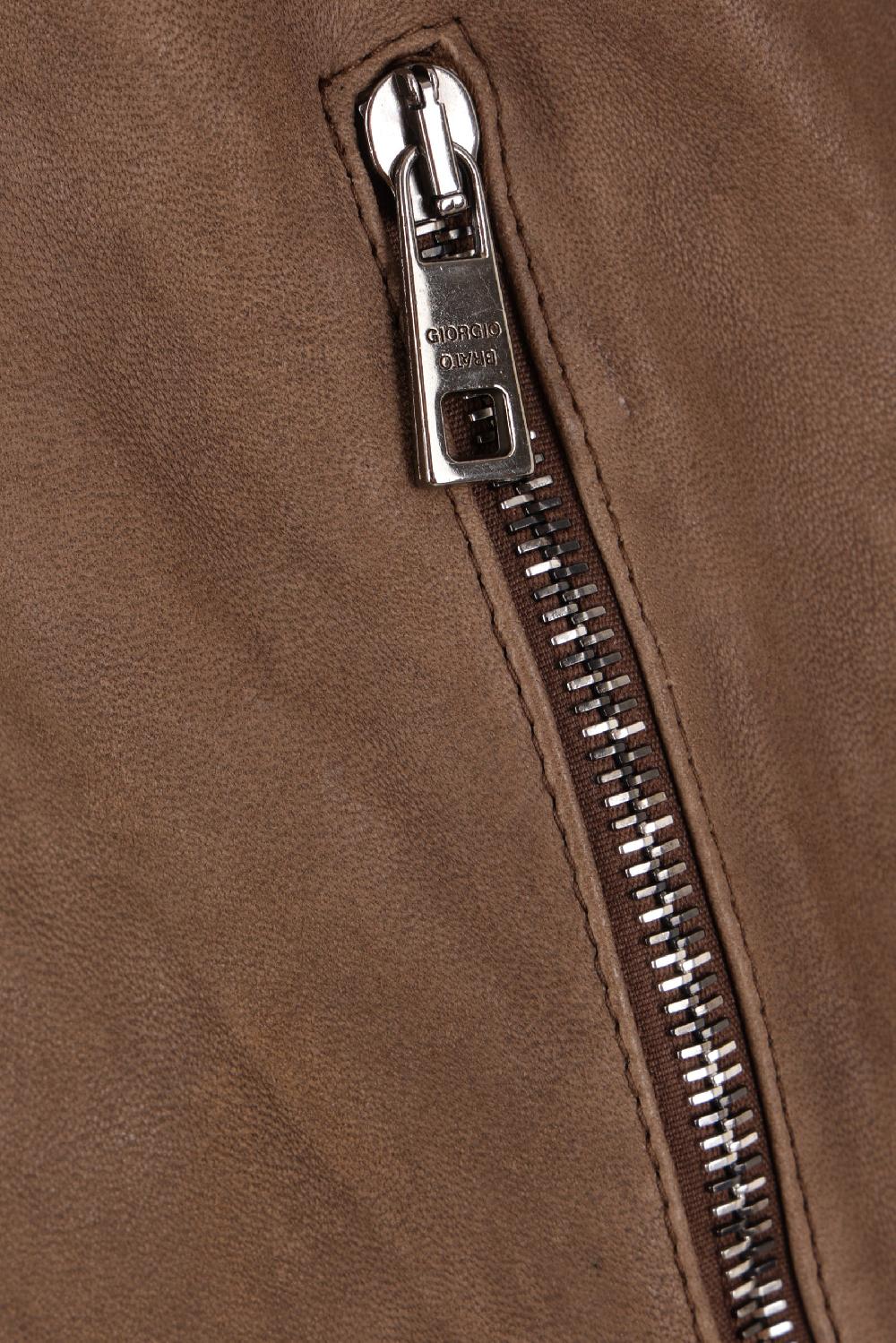 GIORGIO BRATO Giacca Biker In Pelle