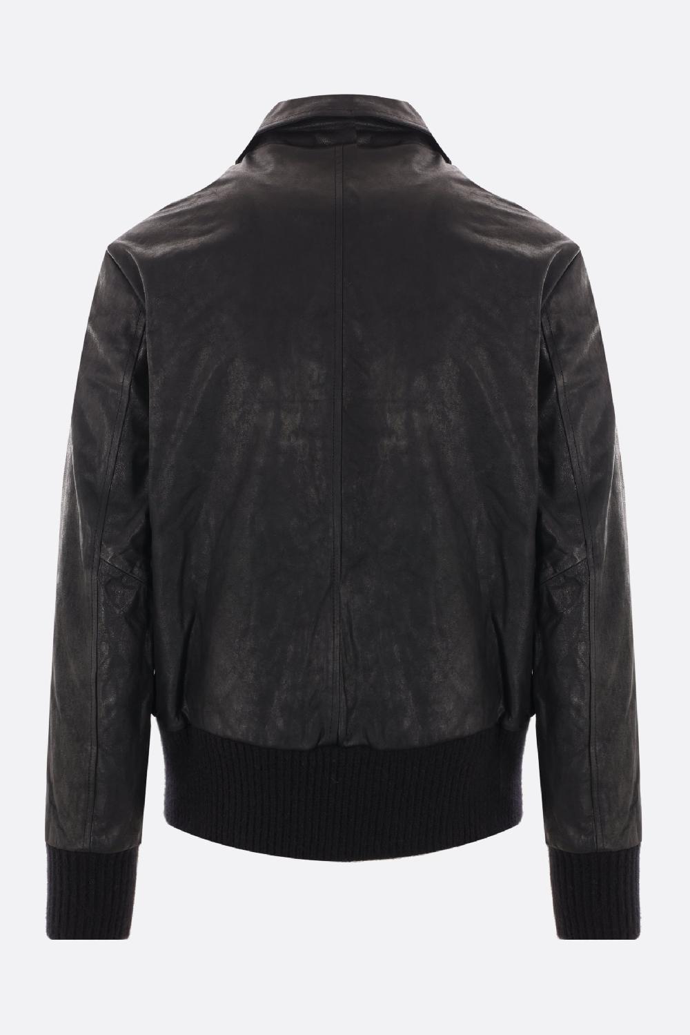 GIORGIO BRATO Giubbotto Aviatore In Pelle