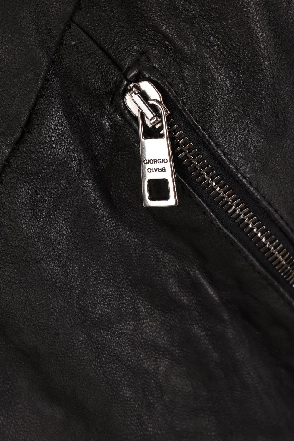 GIORGIO BRATO Giubbotto Bomber In Pelle