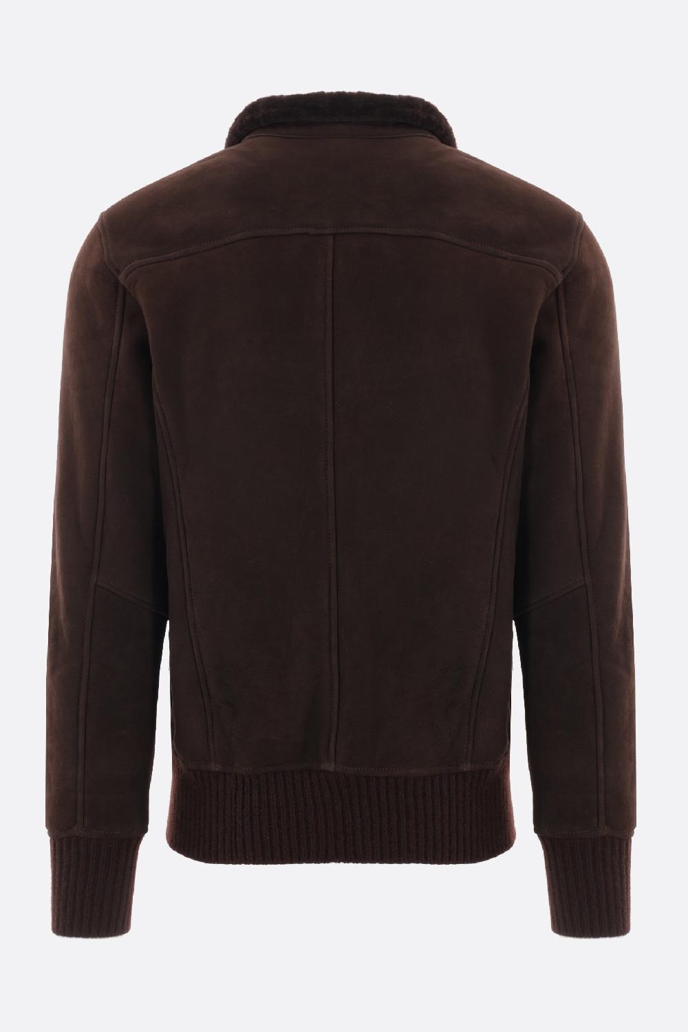 GIORGIO BRATO Giubbotto Bomber In Shearling