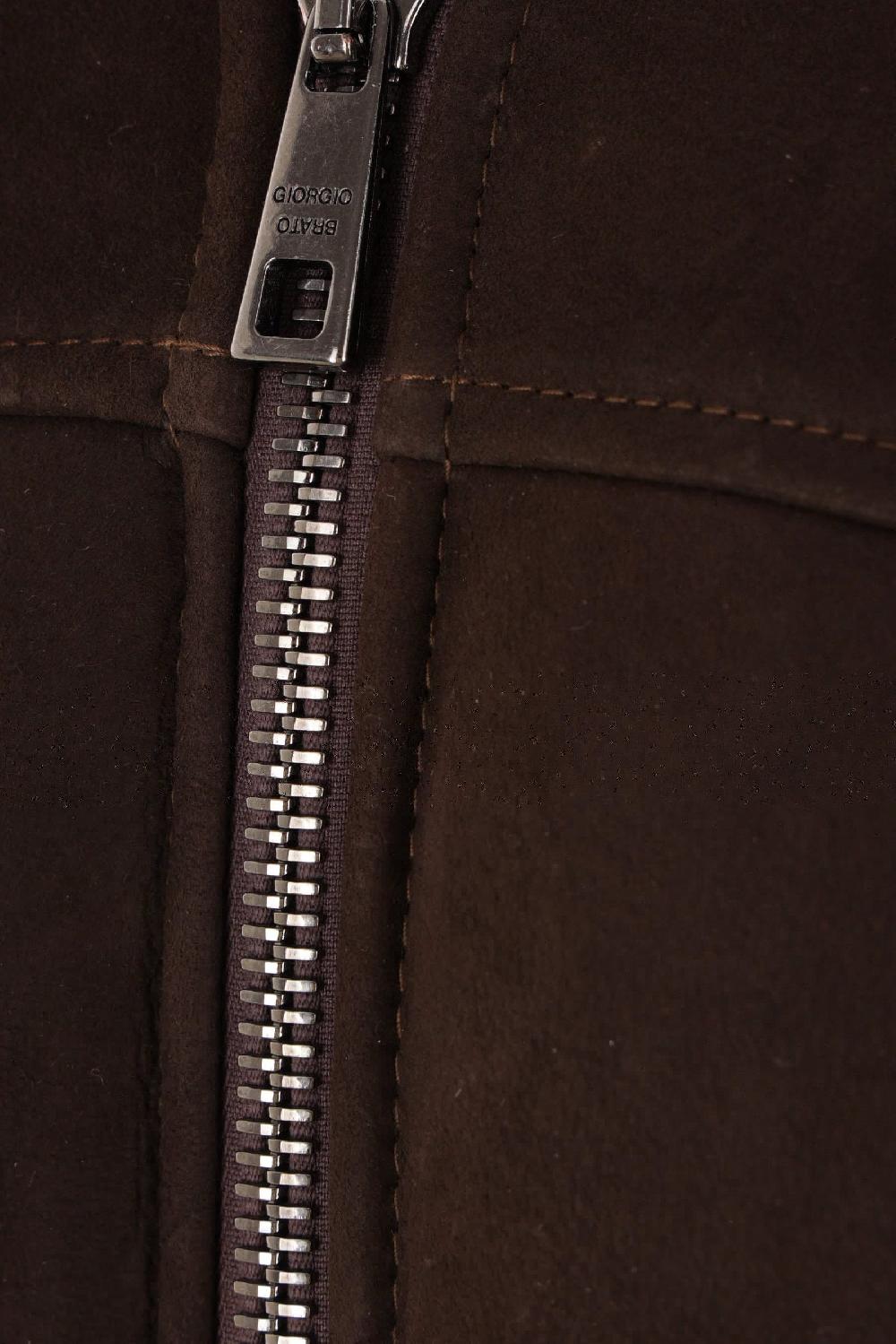 GIORGIO BRATO Giubbotto Bomber In Shearling