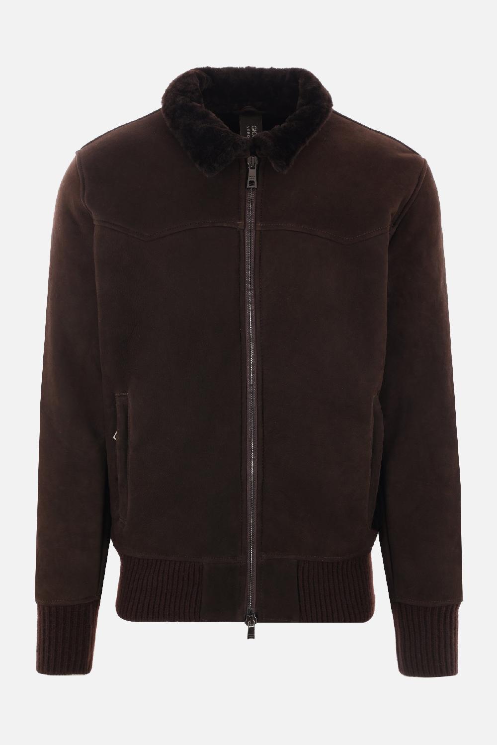 GIORGIO BRATO Giubbotto Bomber In Shearling