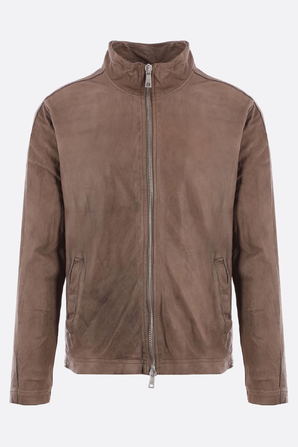 GIORGIO BRATO giubbotto in pelle