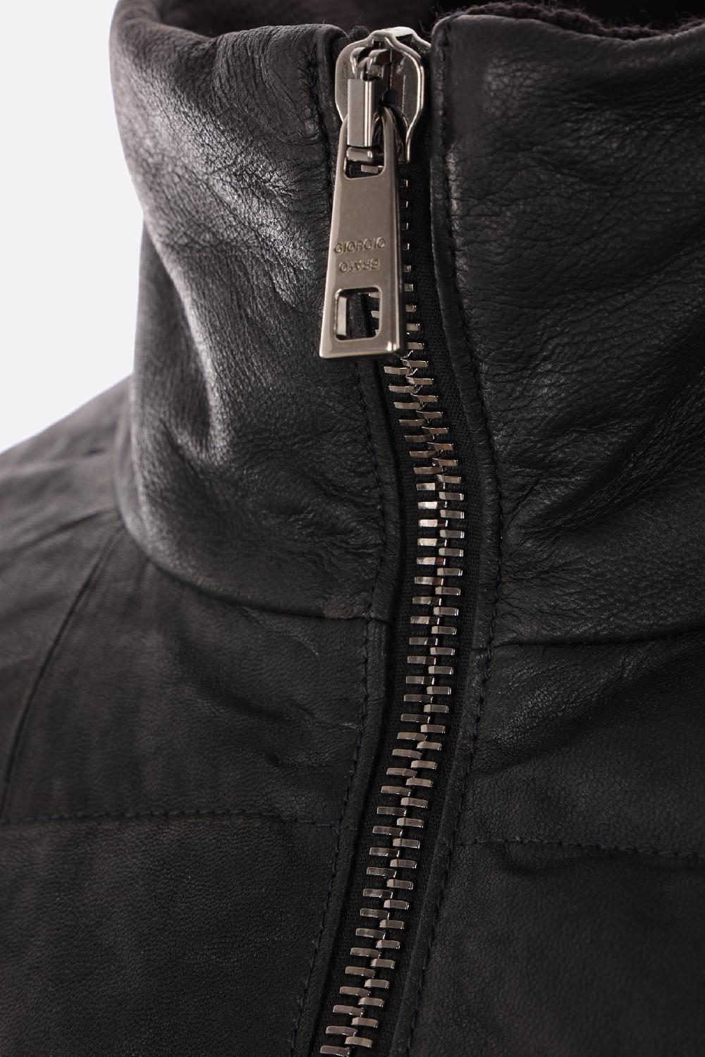 GIORGIO BRATO Piumino In Pelle