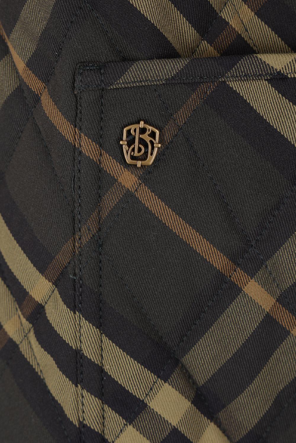 BURBERRY Giubbotto Cropped Trapuntato In Cotone Check