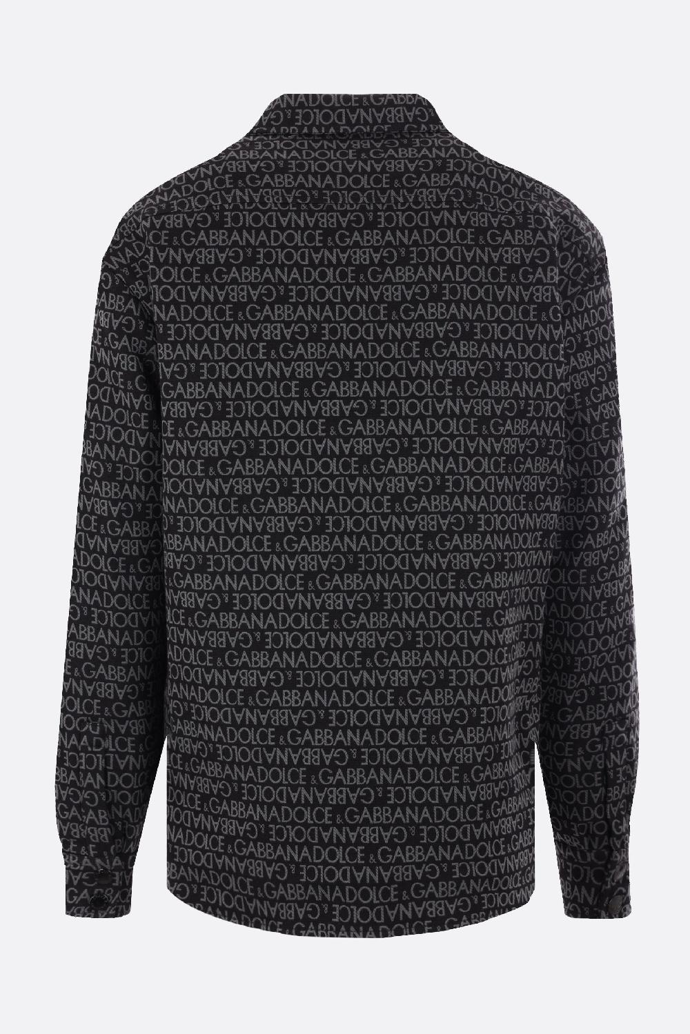 DOLCE & GABBANA Giubbotto Imbottito In Jacqaurd Logato