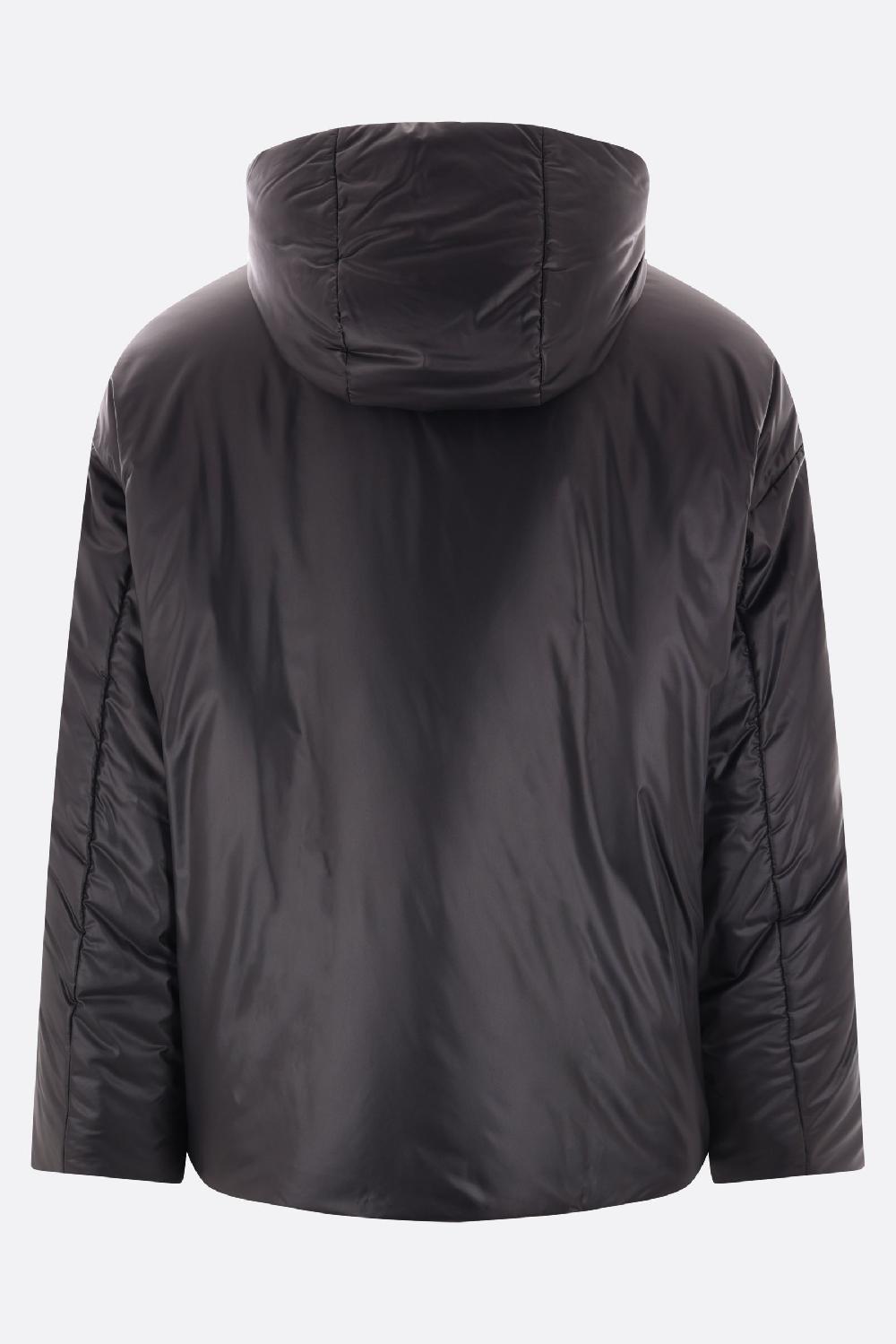 VALENTINO GARAVANI Giubbotto Imbottito In Nylon Con V Detail