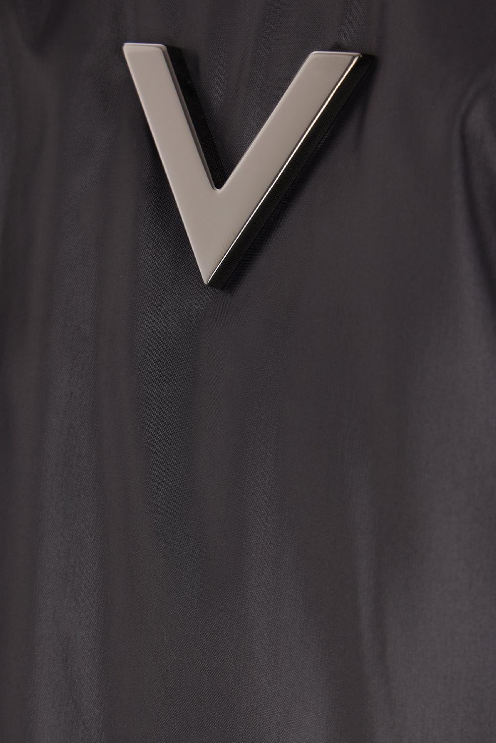 VALENTINO GARAVANI Giubbotto Imbottito In Nylon Con V Detail