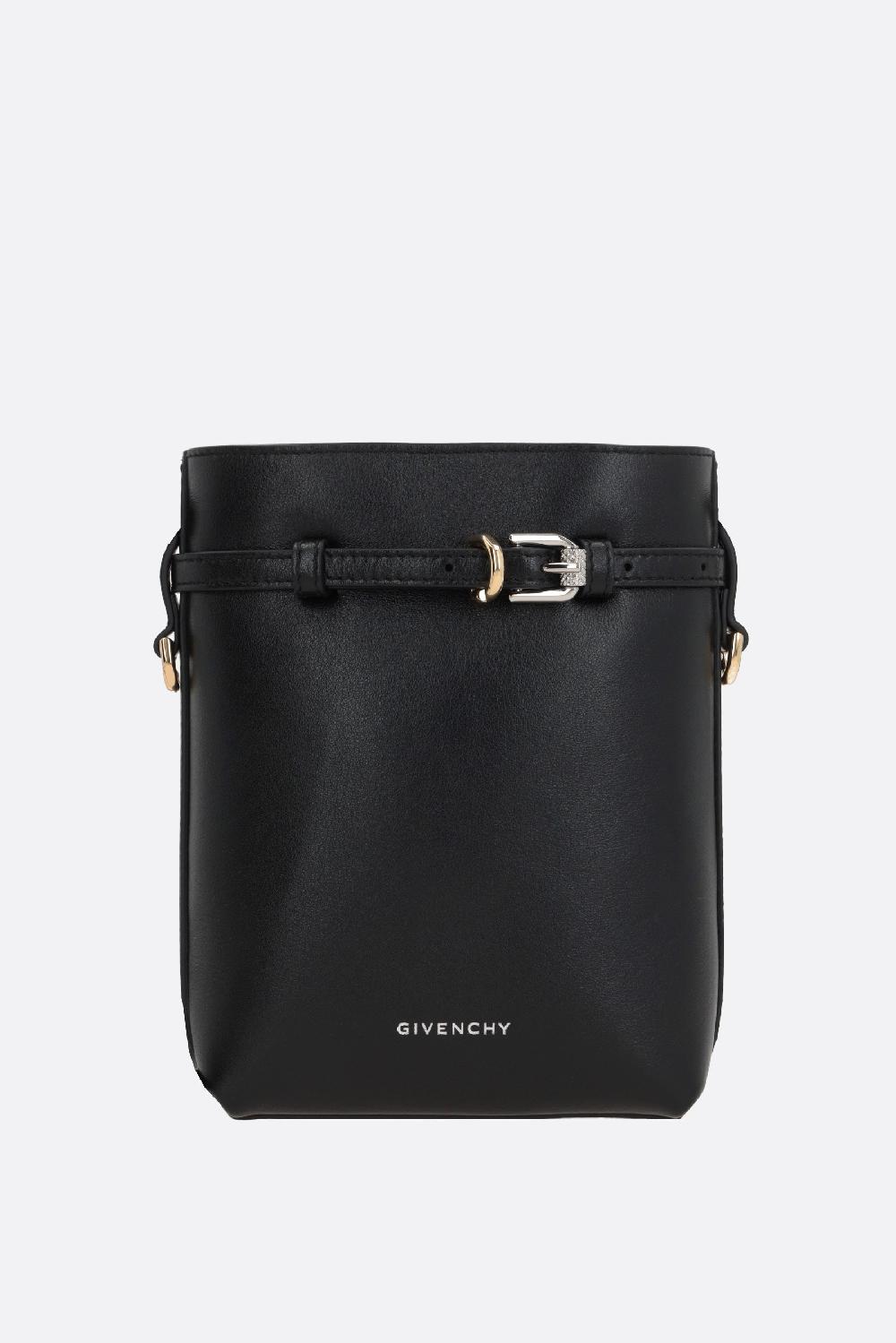 GIVENCHY borsa a tracolla Voyou in pelle liscia