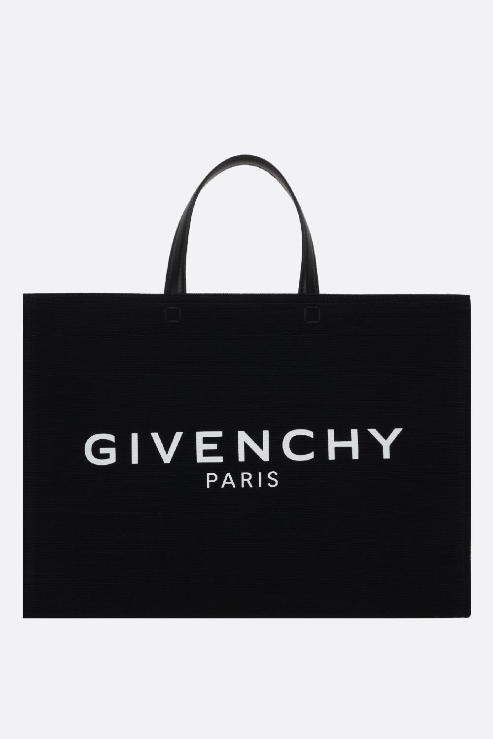 GIVENCHY borsa tote G media in canvas
