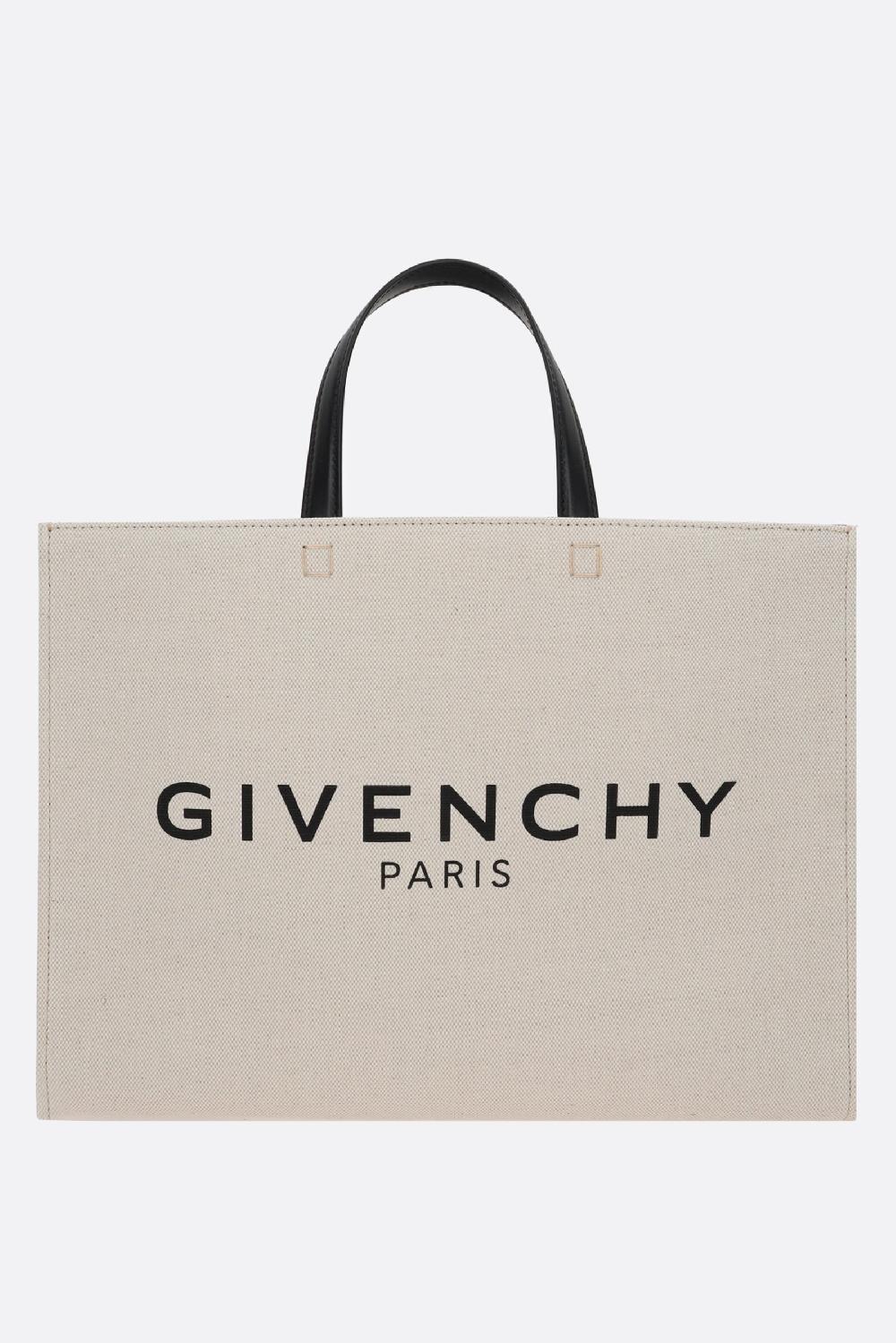 GIVENCHY borsa tote G media in canvas