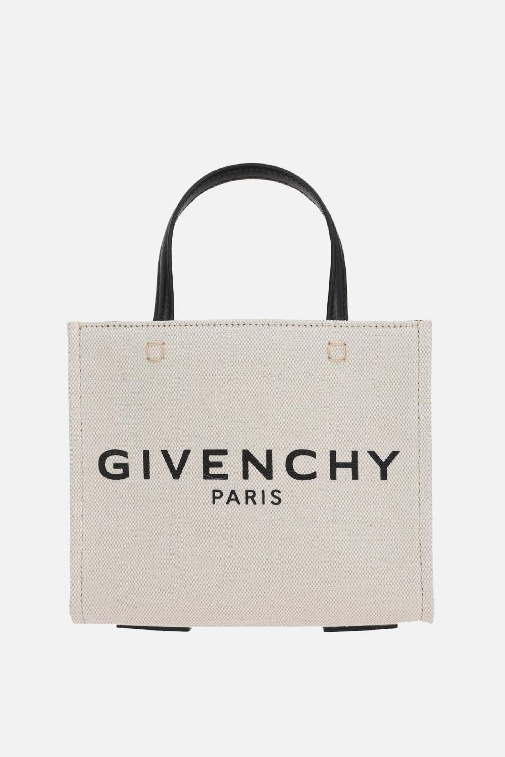 GIVENCHY borsa tote G mini in canvas