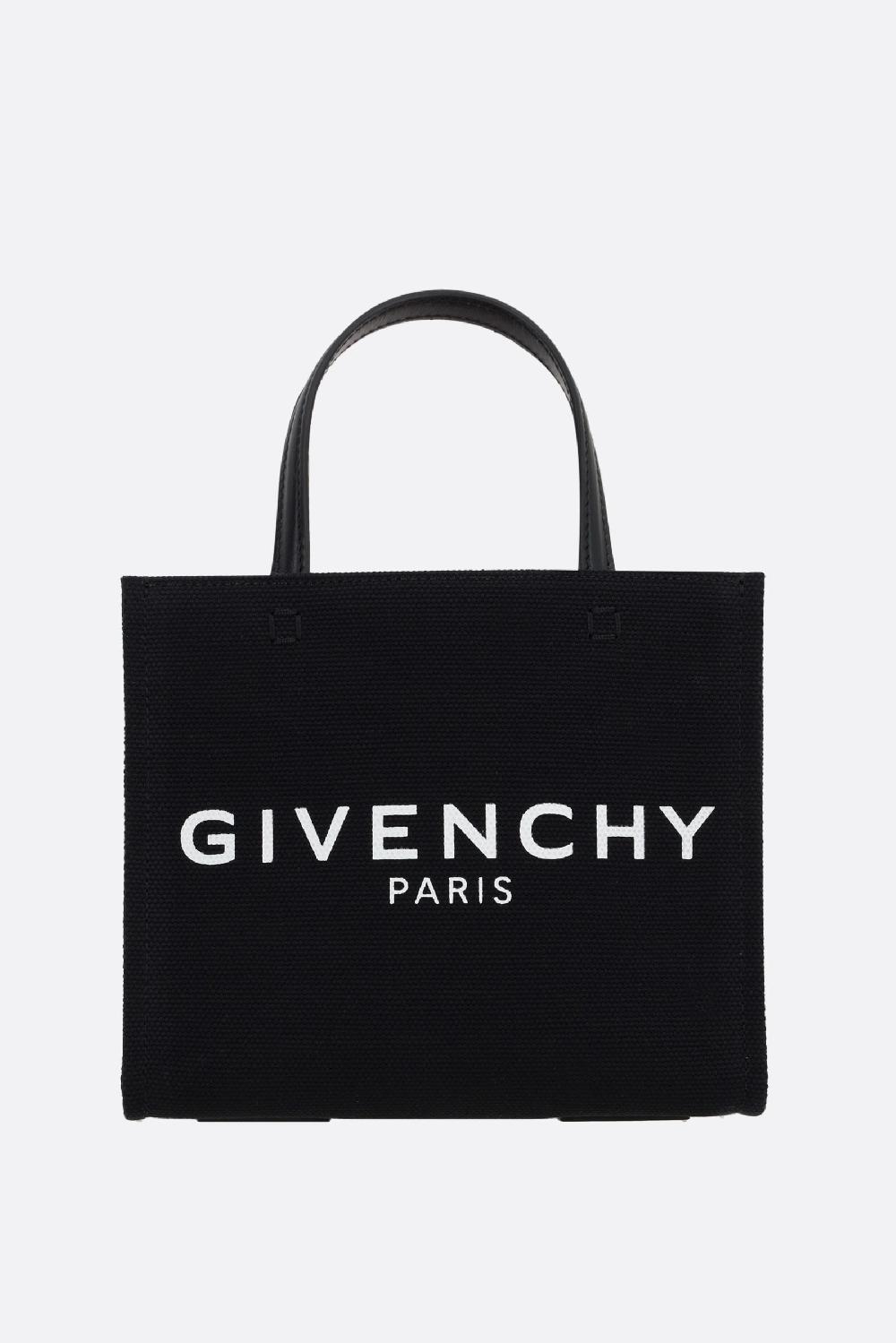 GIVENCHY borsa tote G mini in canvas