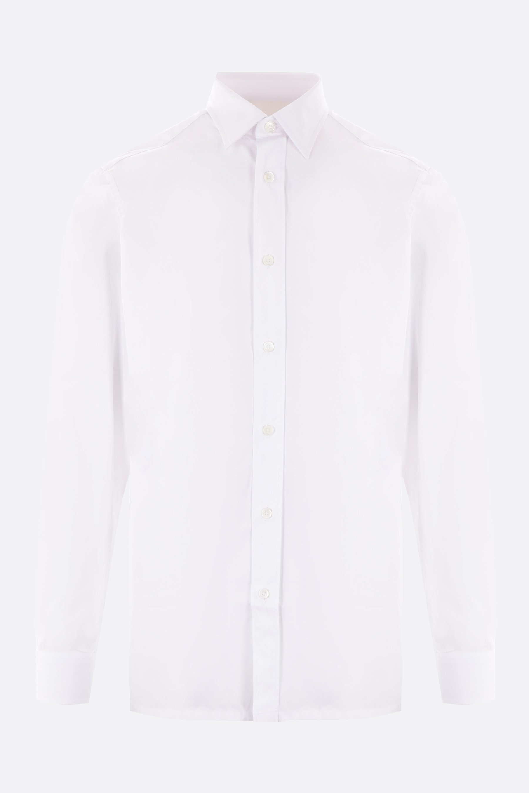 GIVENCHY camicia in popeline con ricamo logo 4G
