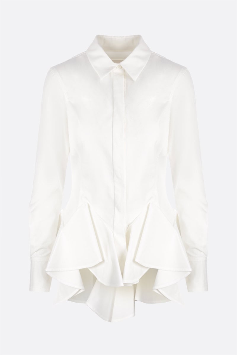 GIVENCHY Camicia In Popeline Con Volant
