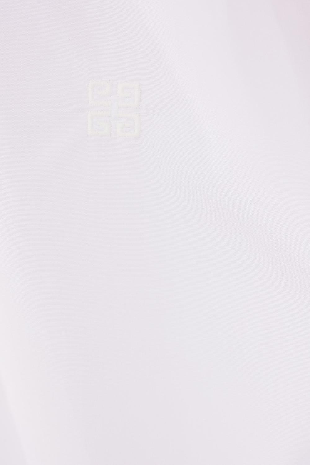 GIVENCHY Camicia In Popeline Ricamo 4G