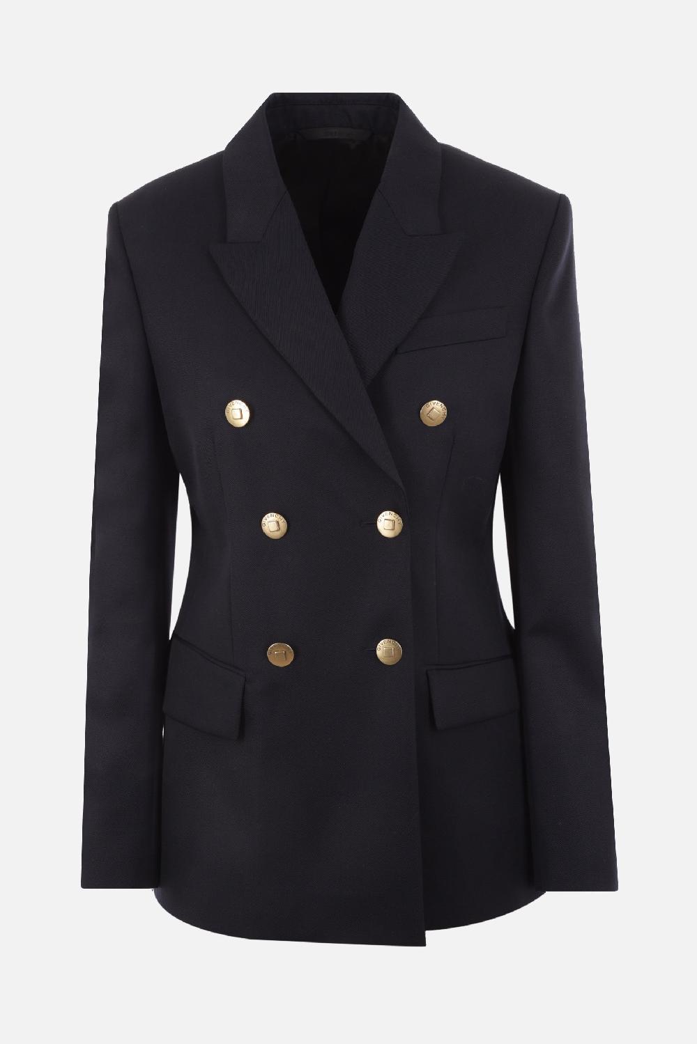 GIVENCHY giacca doppiopetto in drill