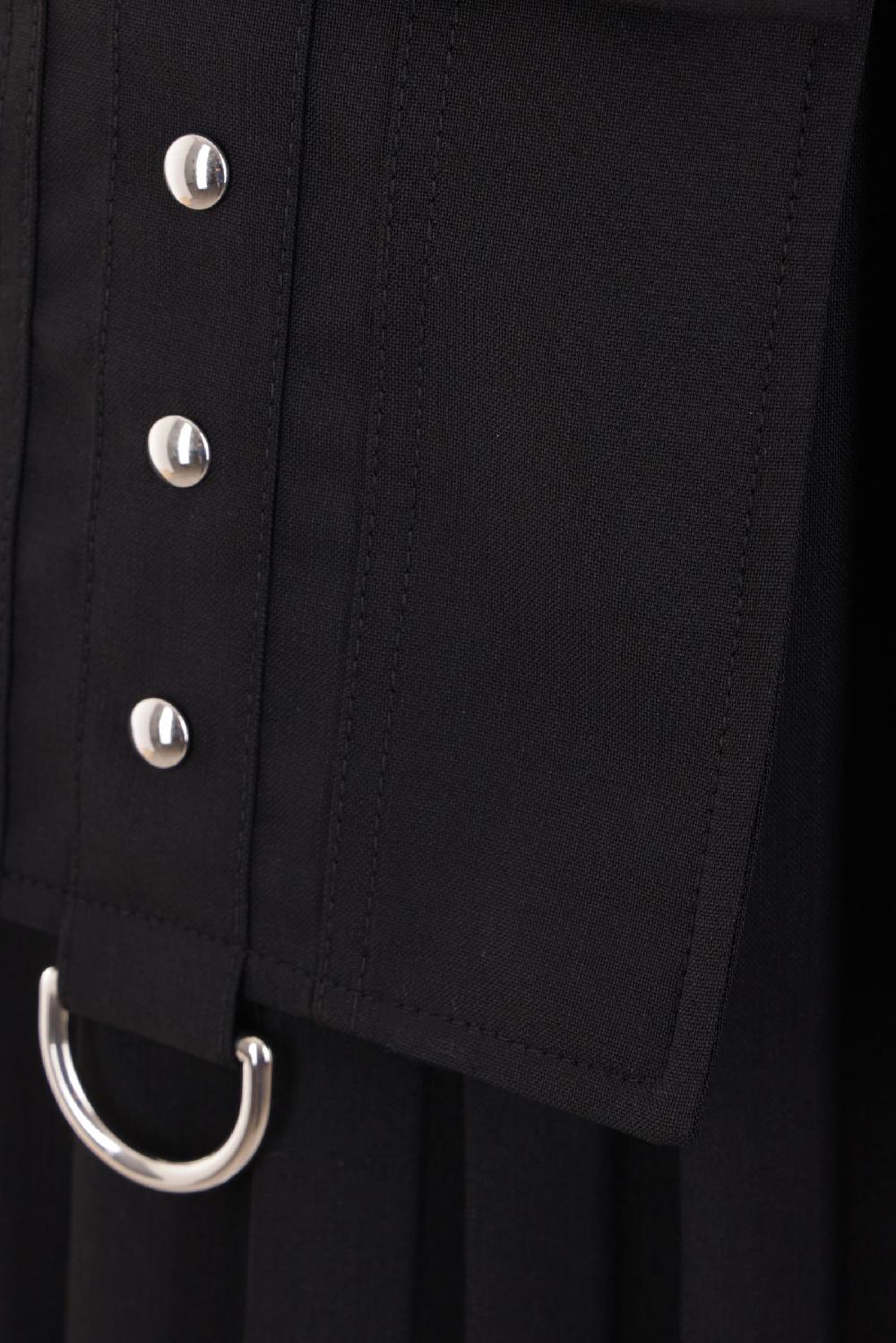 GIVENCHY Gonna Kilt Cargo In Twill